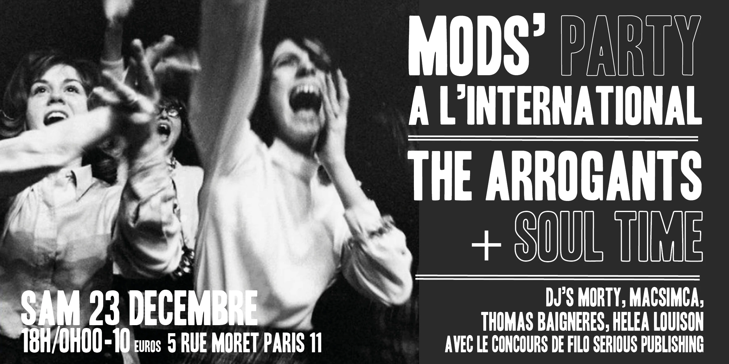 Mod's Party : The Arrogant + Soul Time Cover