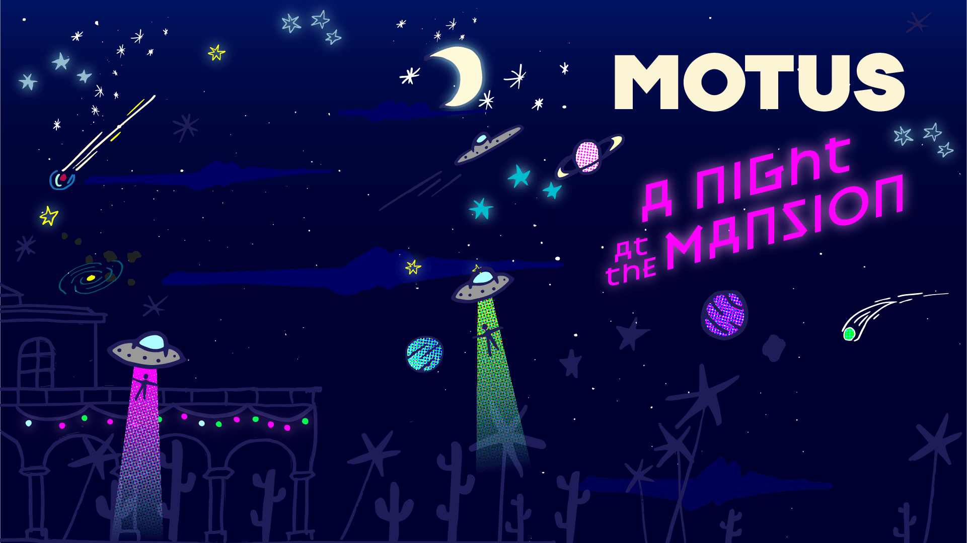 Motus #5 - A Night At The Mansion Cover