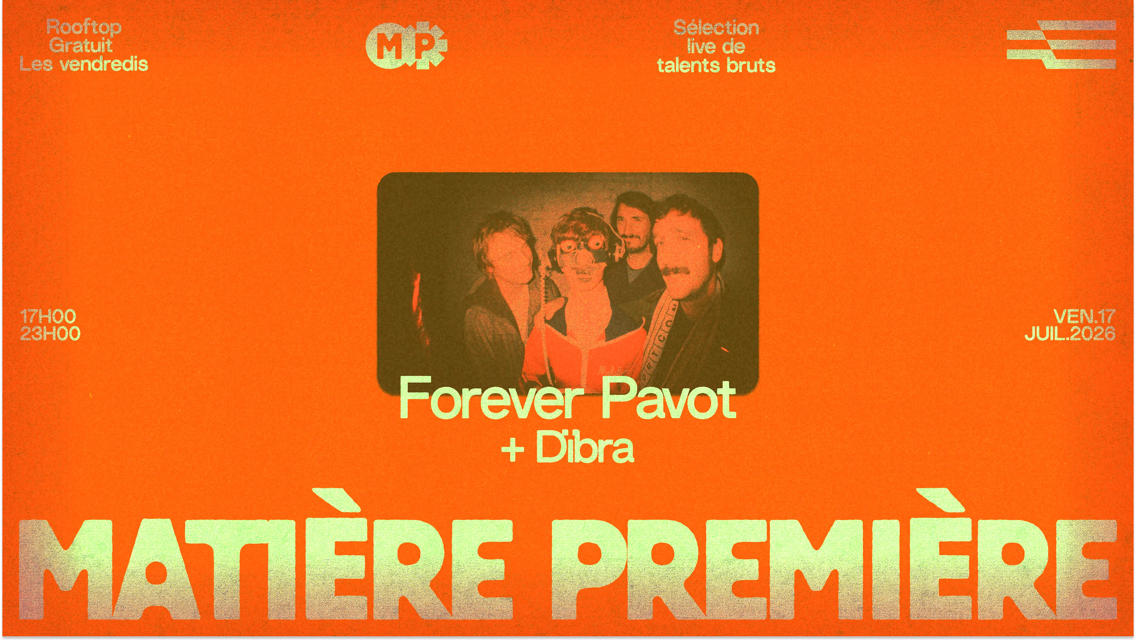 Matière Première 04 : Forever Pavot + Dïbra Cover