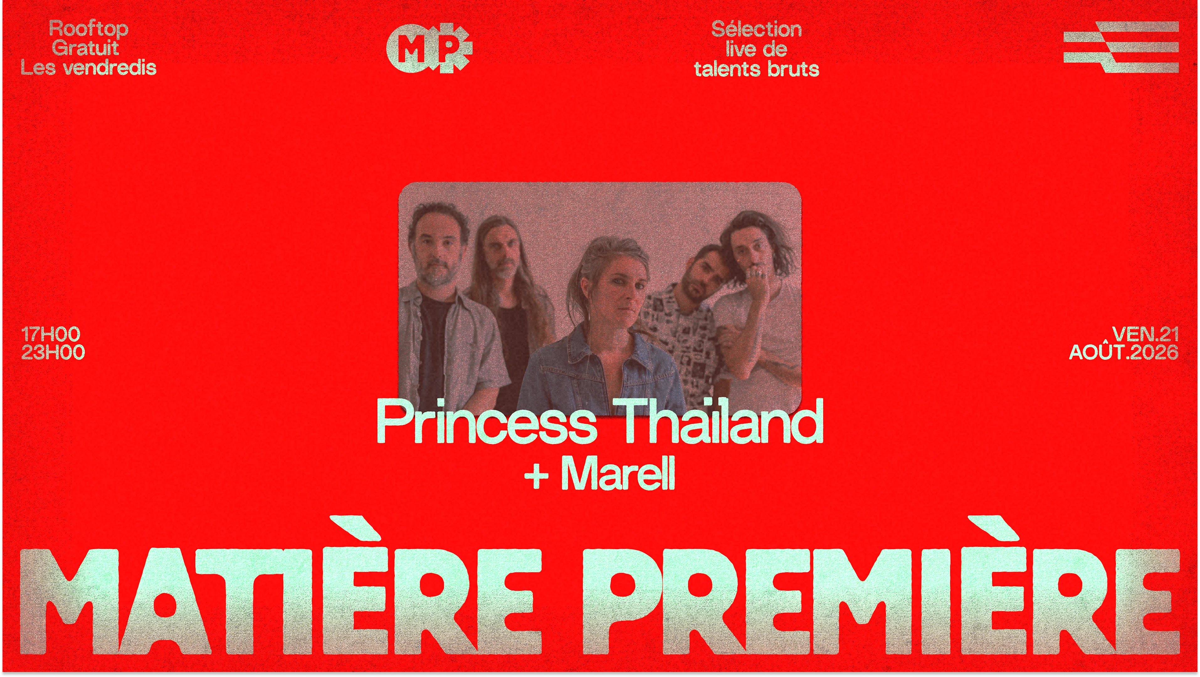 Matière Première 09 : Princess Thaïland + Marell Cover