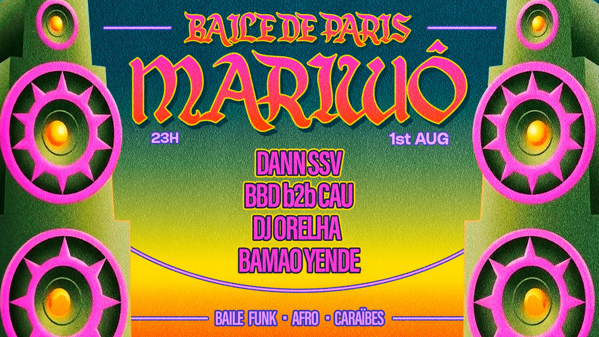 Mariwo X Cbc : Baile De Paris Cover