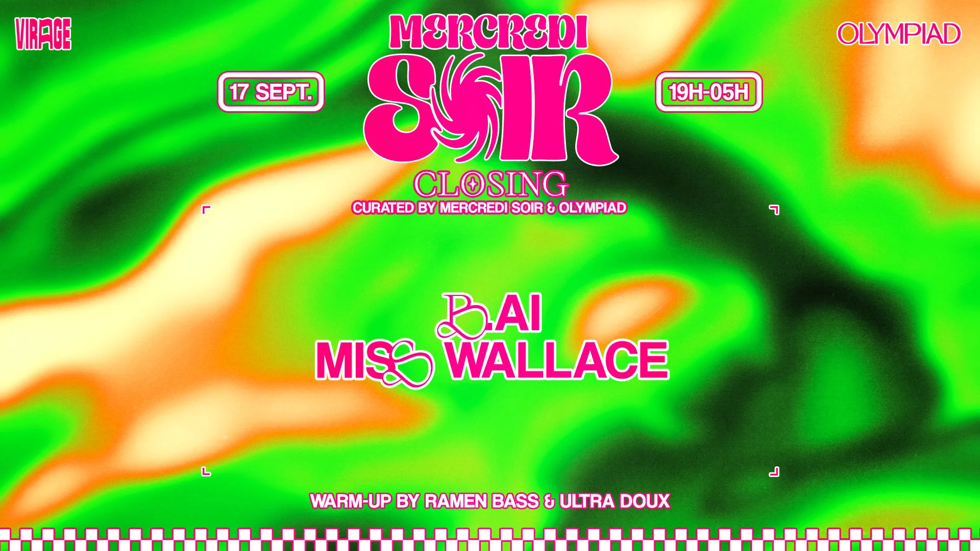 Mercredi Soir Closing : B.Ai, Miss Wallace Cover