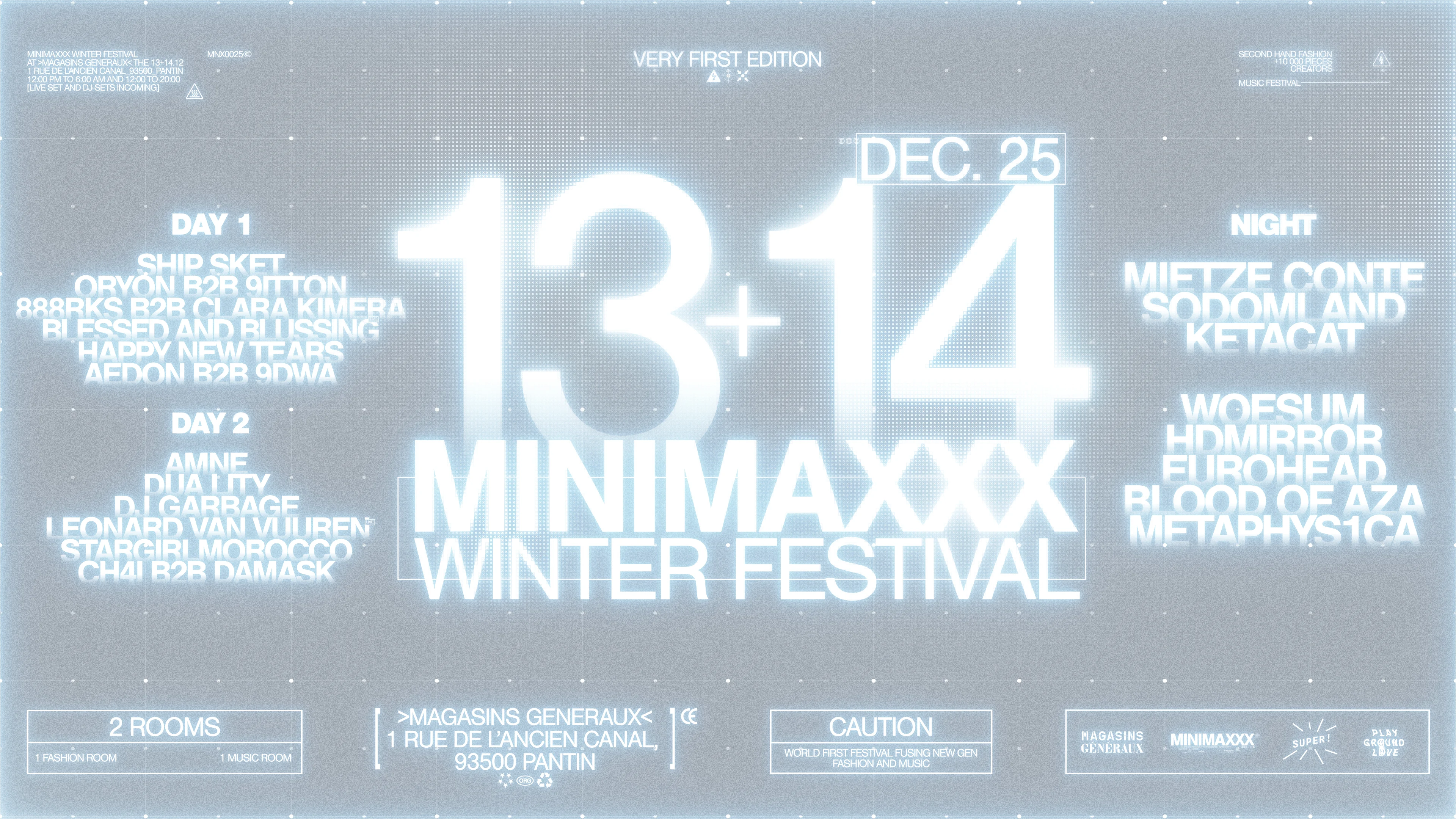 Minimaxxx Winter Festival Cover