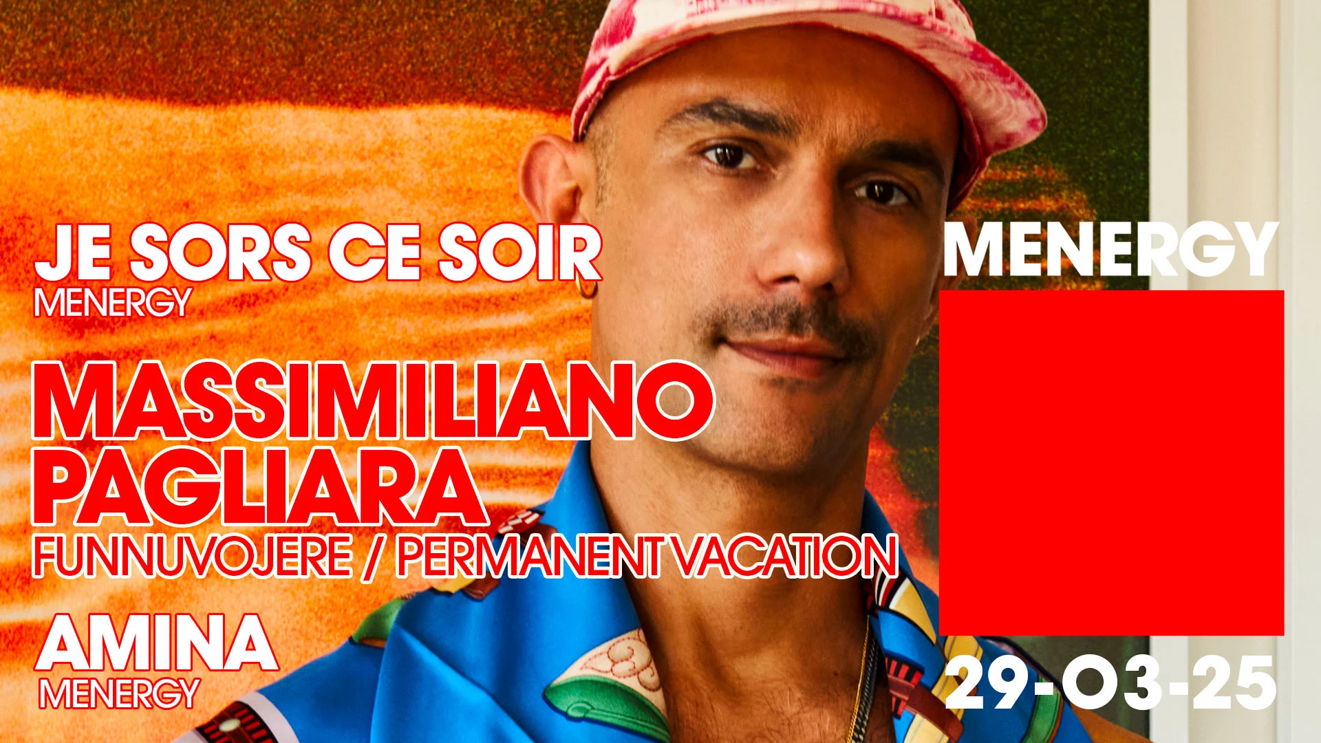 Menergy - Massimiliano Pagliara Cover