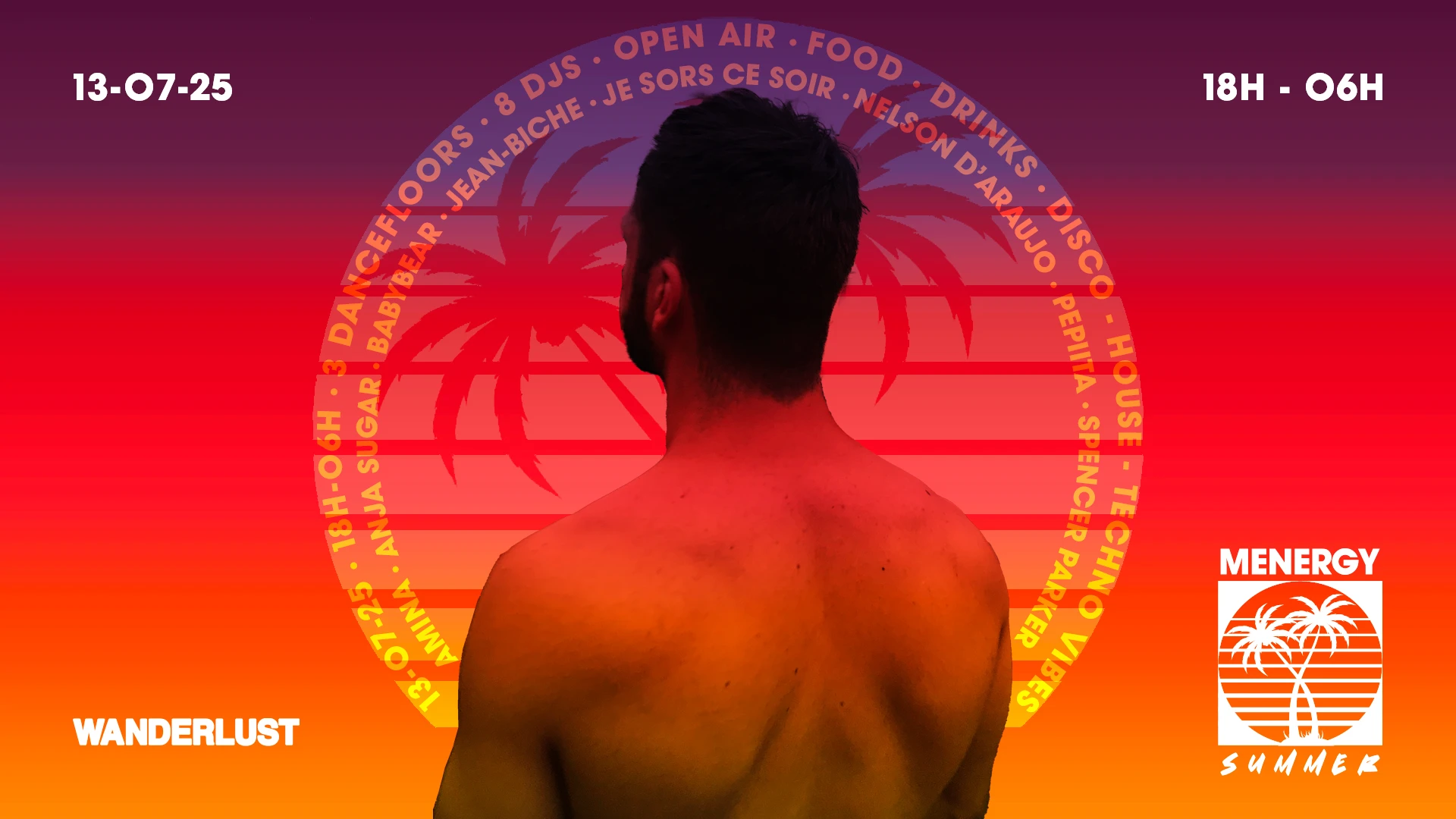 Menergy Summer @Wanderlust Cover