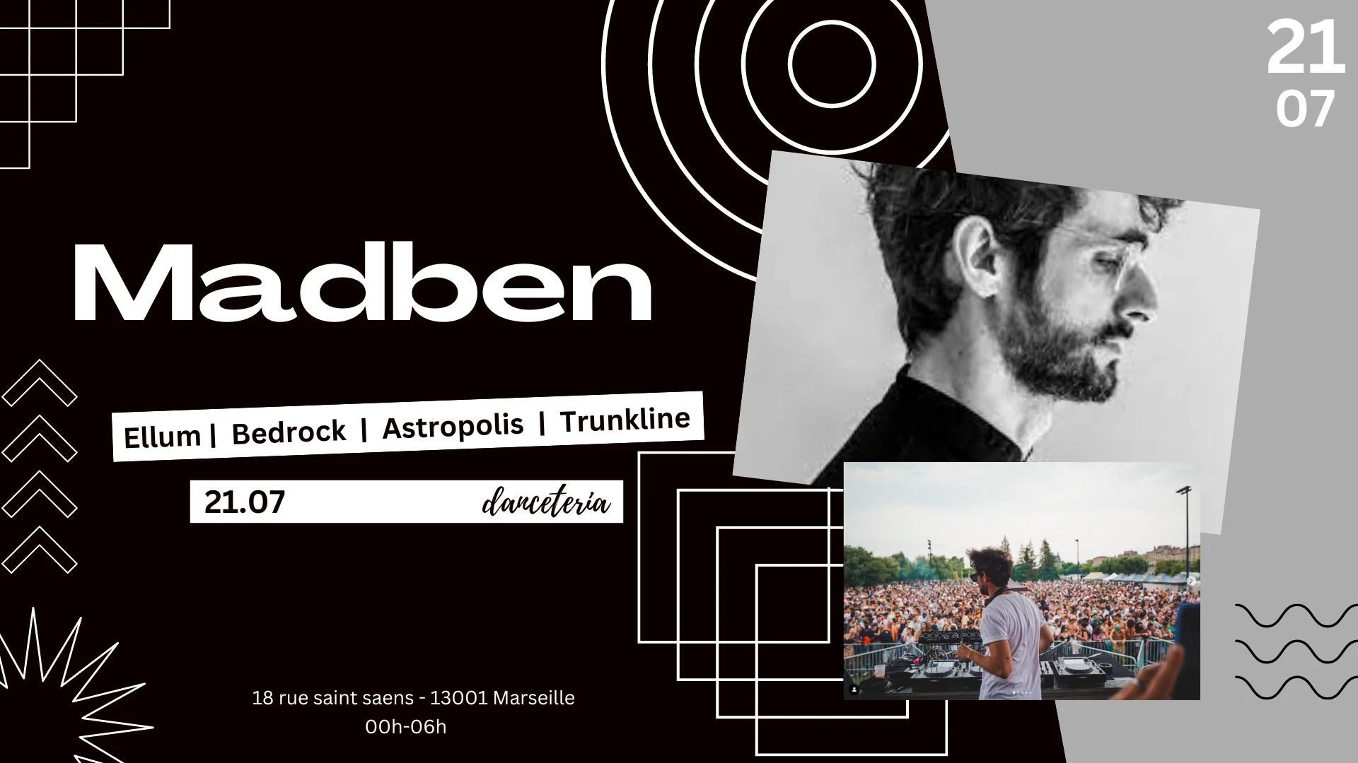 Madben (Ellum, Astropolis, Trunkline) Cover