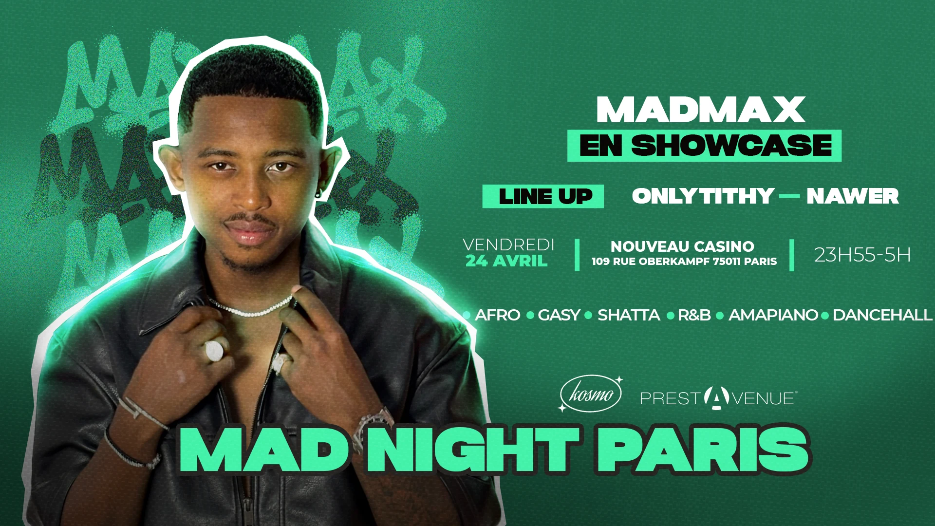 Mad Night Paris Cover