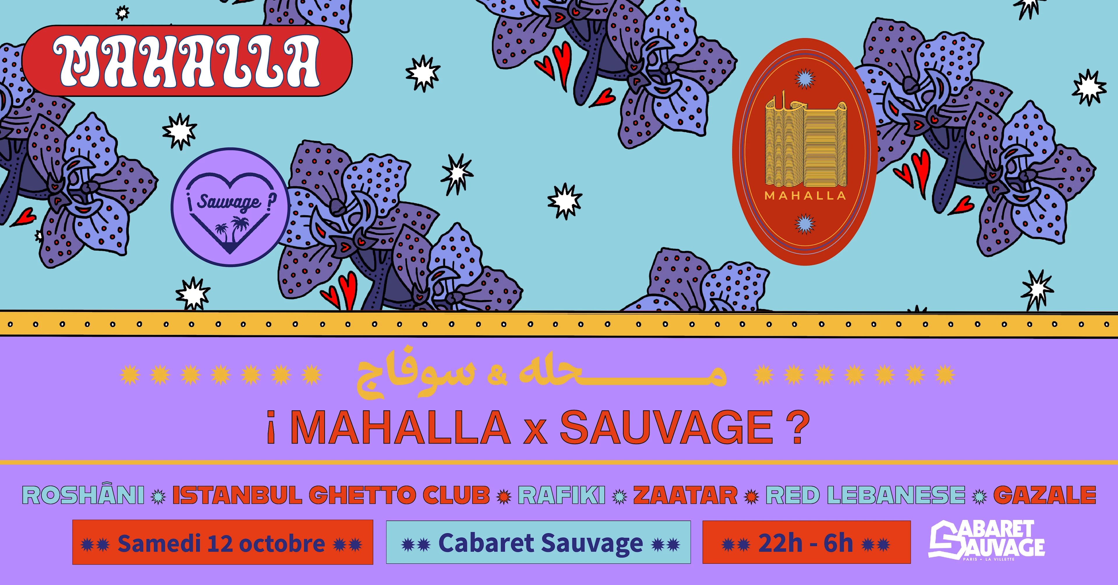 ¡Mahalla X Sauvage? 12.10.2024 Cover