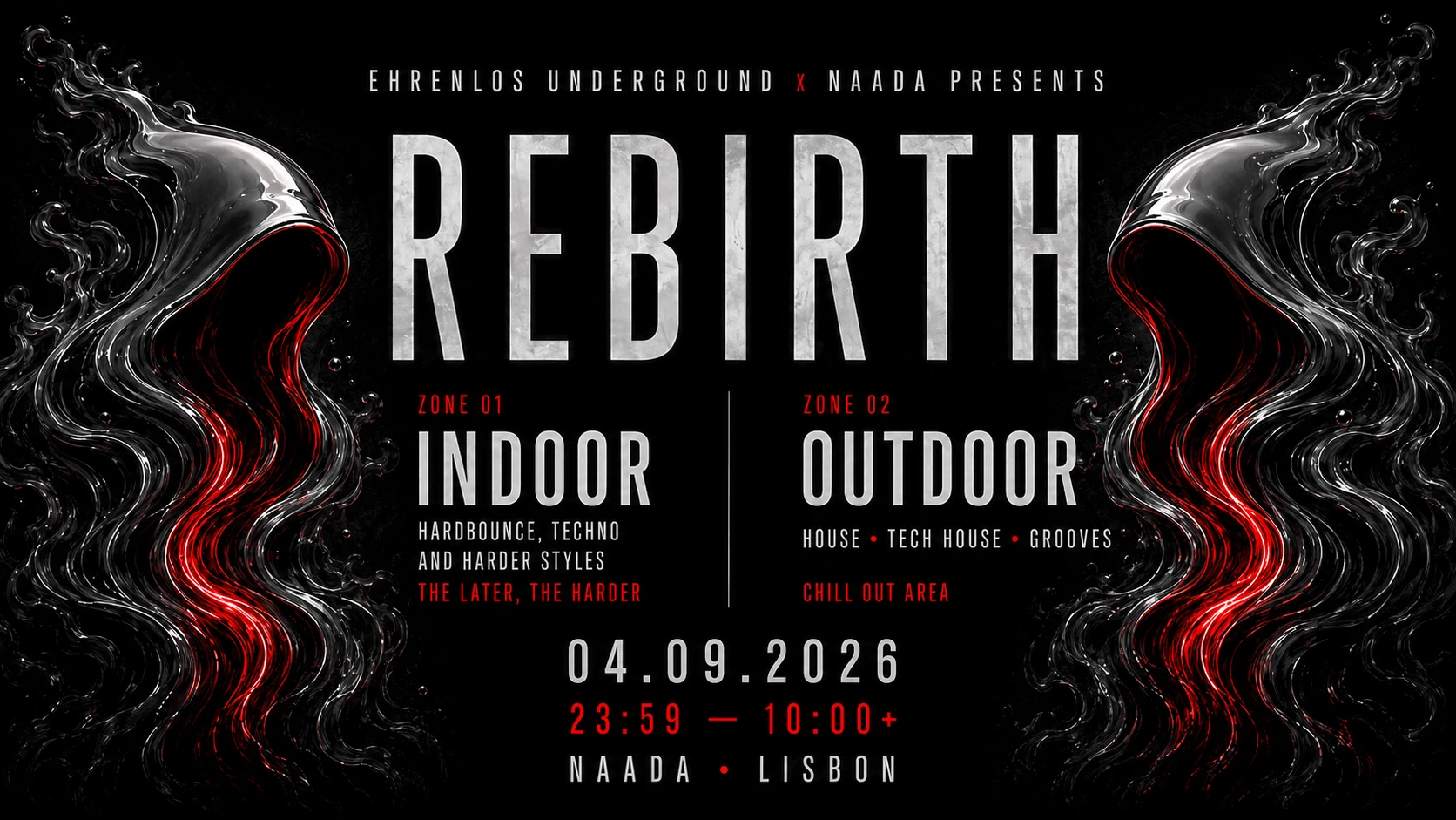 Ehrenlos Underground × Naada: Rebirth Cover