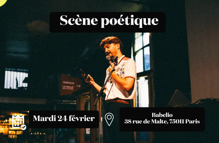 Scène Poétique : Les Bonnes Feuilles X Le Poetry Club Cover