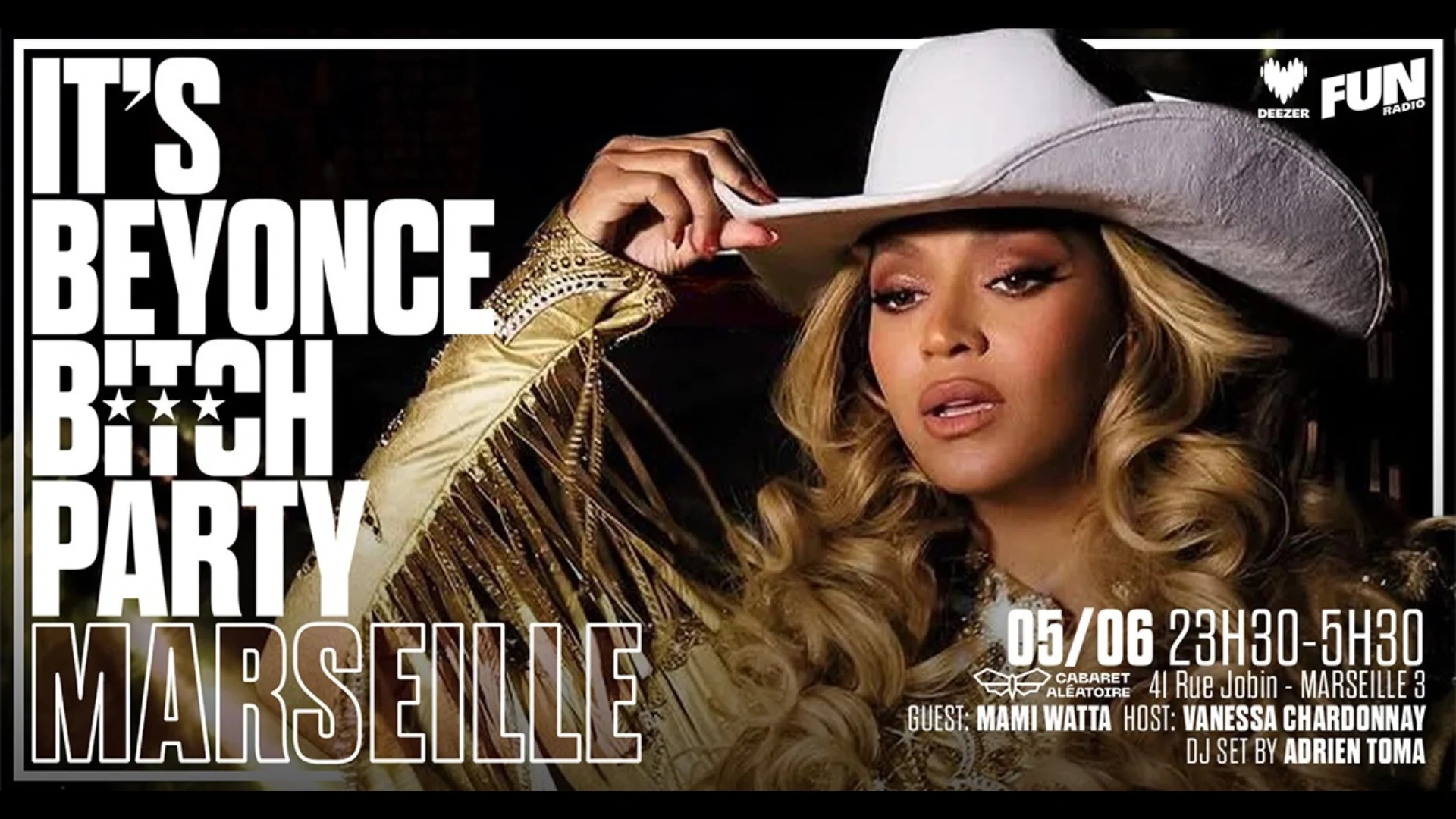 It's Beyoncé Bitch Party Marseille Avec Mami Watta Cover