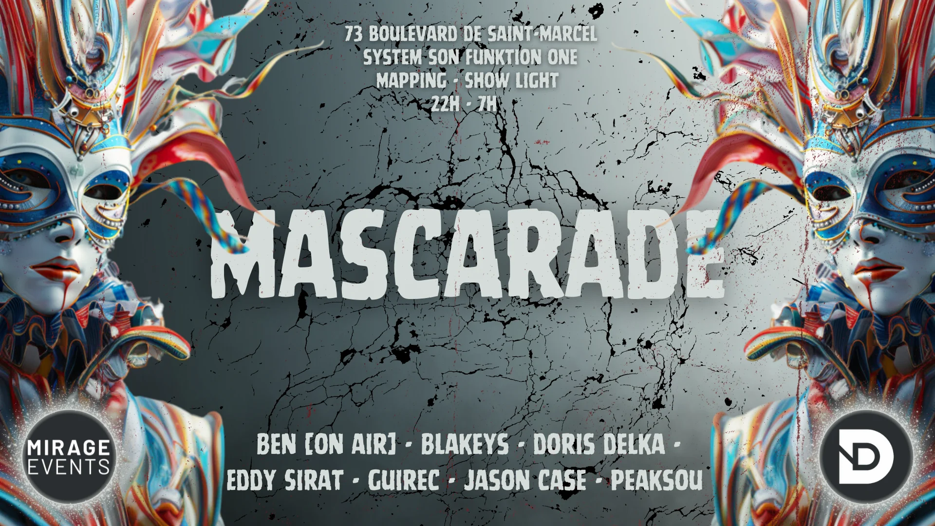 Mascarade By Mirage X Disconnected Cover