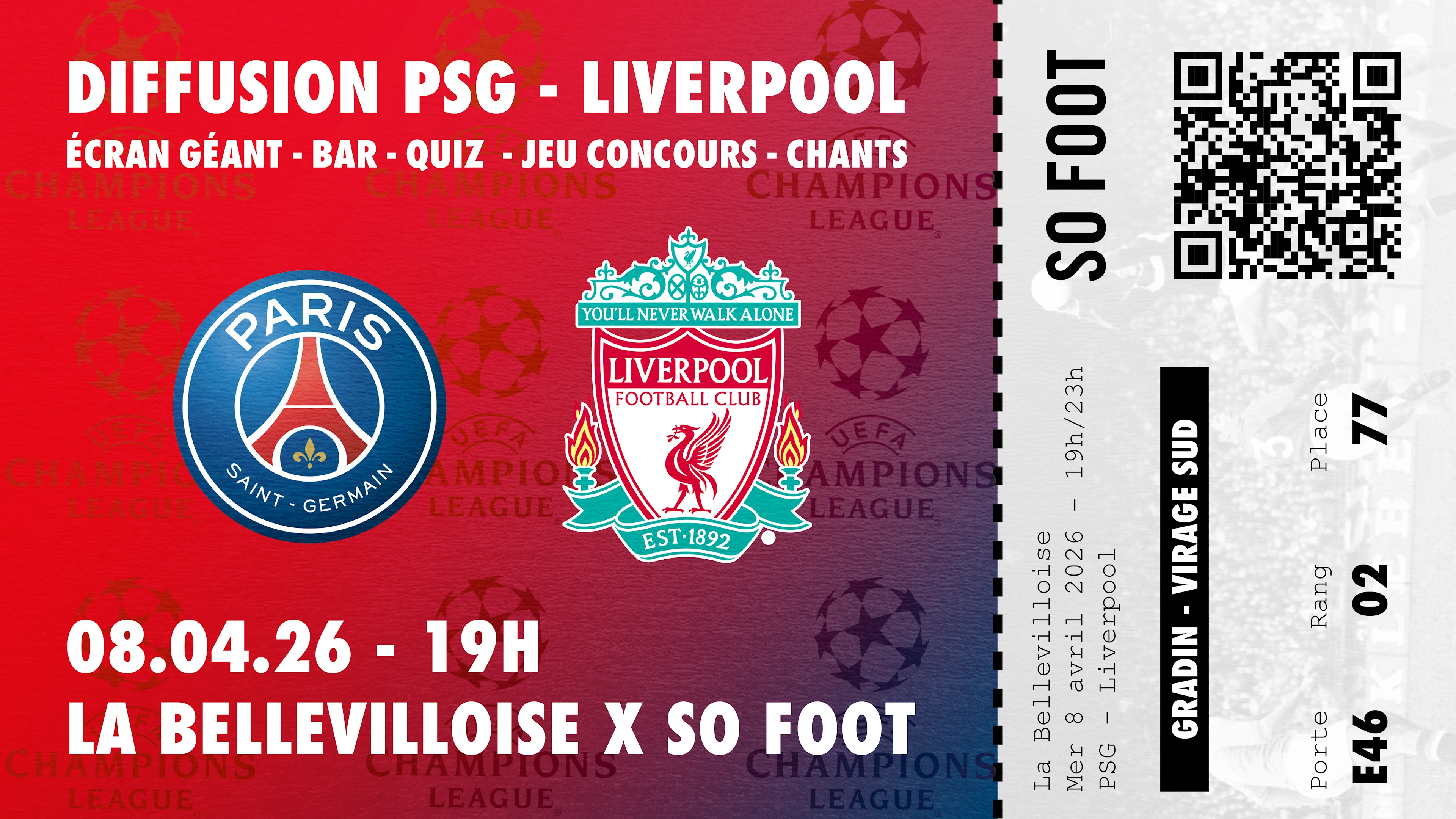 Diffusion Psg / Liverpool | 08.04.26 Cover