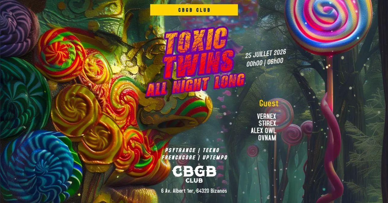 Toxic Twins All Night Long [Pau] Cover