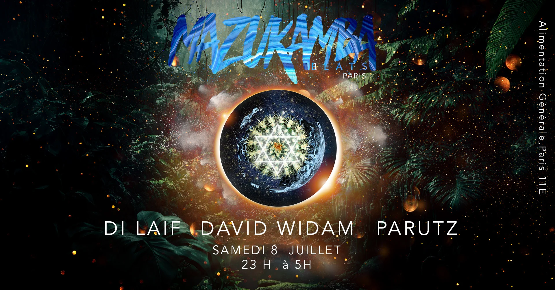 Mazukamba : DI Laif, David Widam, Parutz Cover