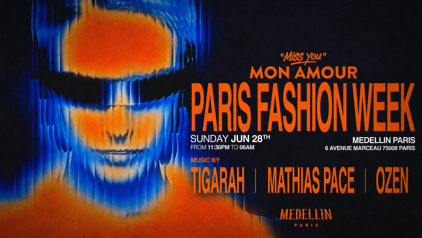 Miss You Mon Amour - Closing Paris Fashion Week Cover
