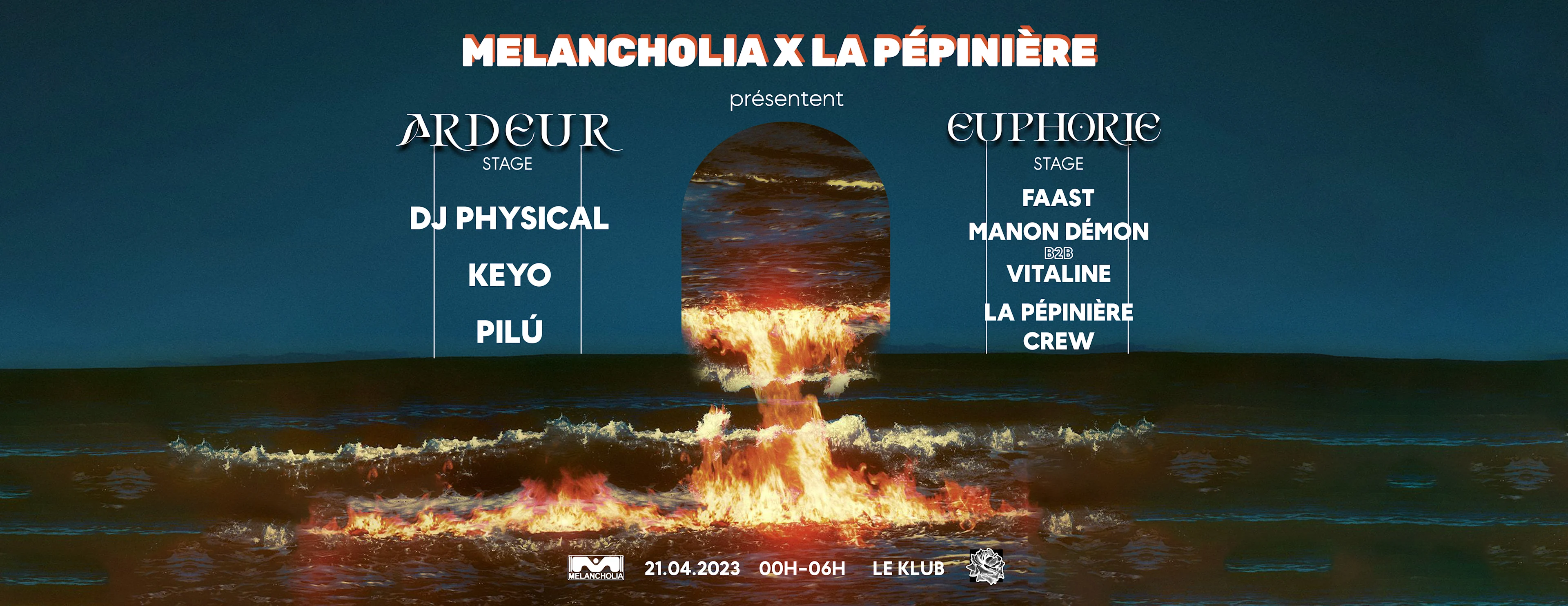 Melancholia X La Pépinière : Ardeur & Euphorie Cover