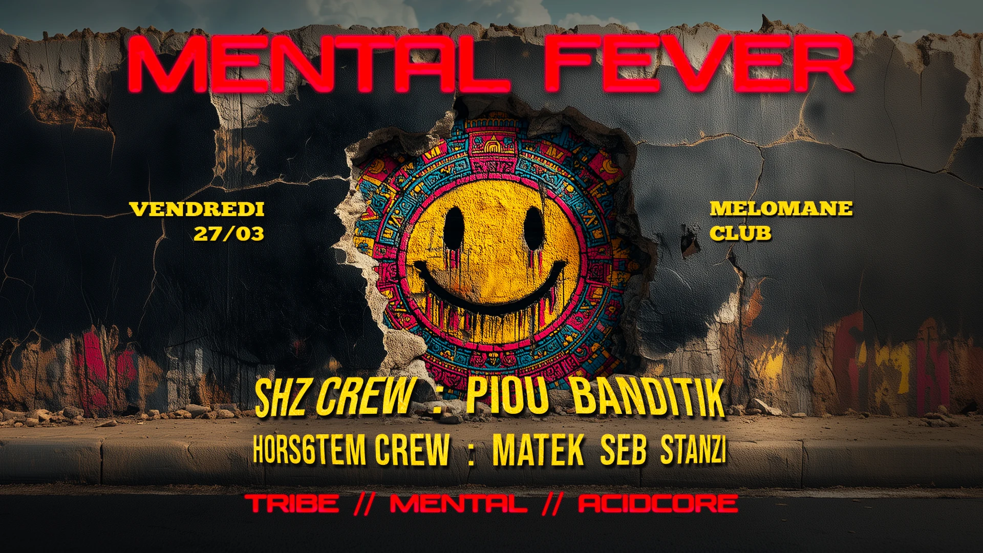 Mental Fever [Tribe - Mental - Acidcore] Cover