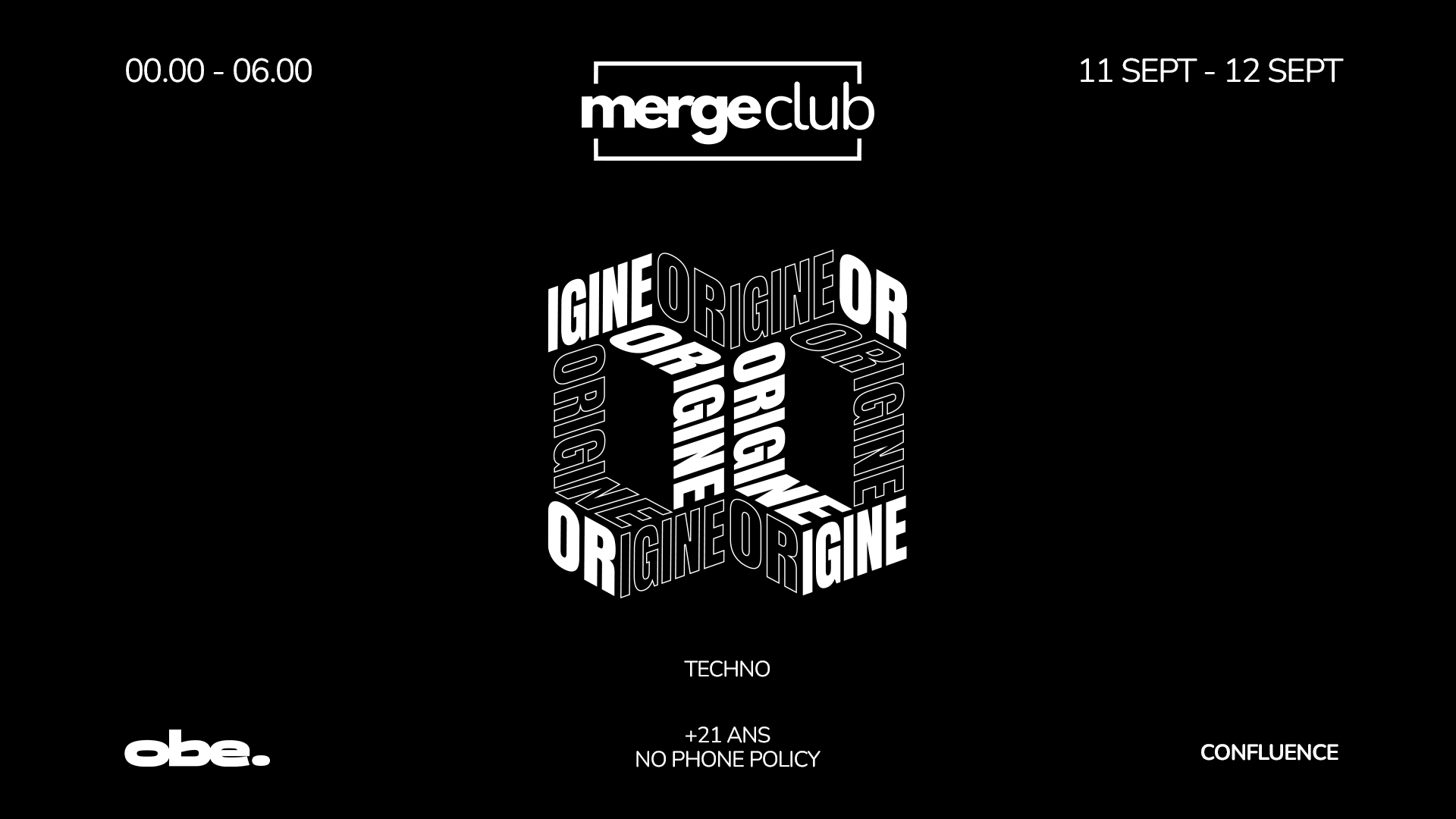 Merge Club - Origine 2 Cover