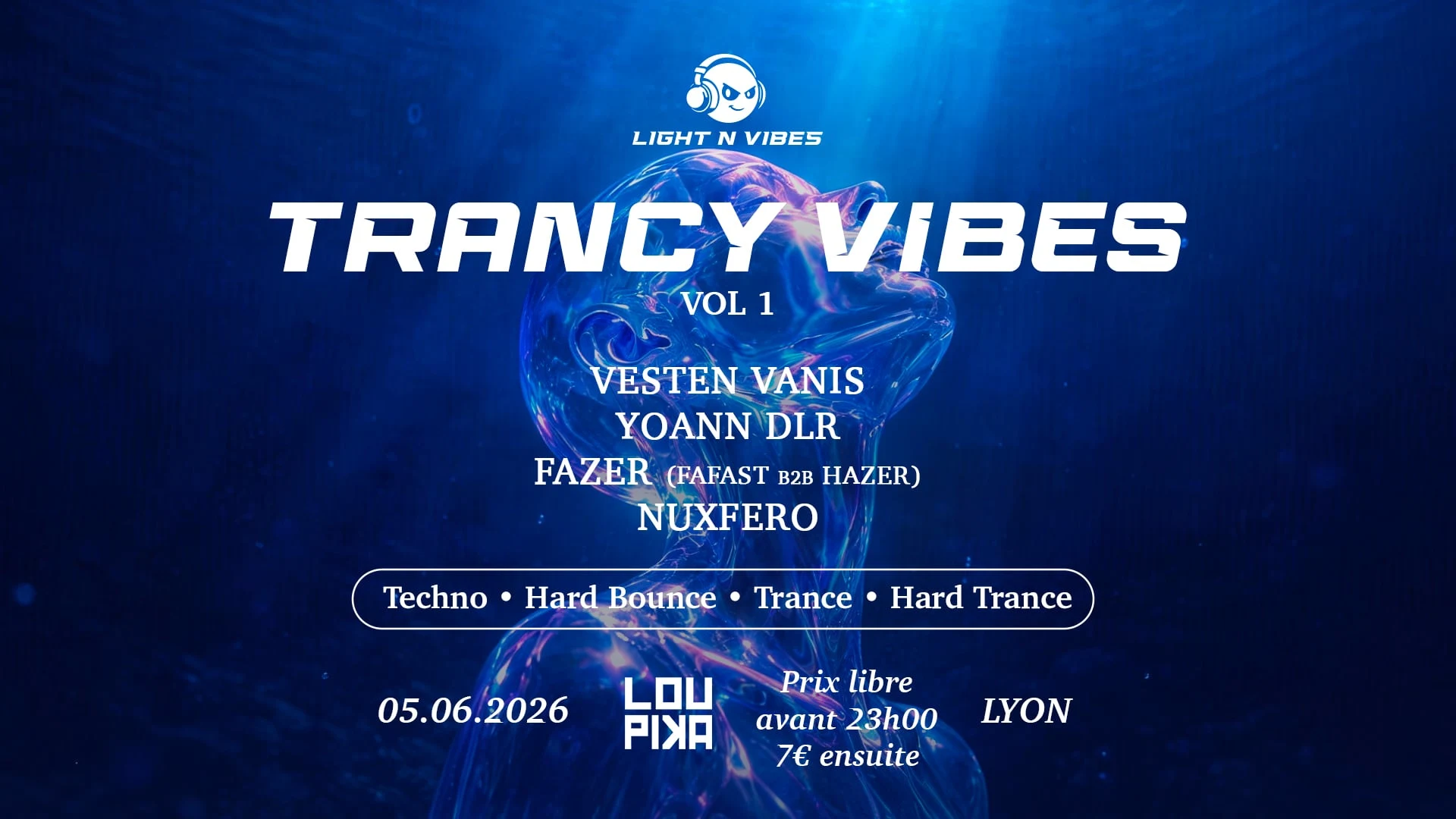 Trancy Vibes Vol.1 Cover