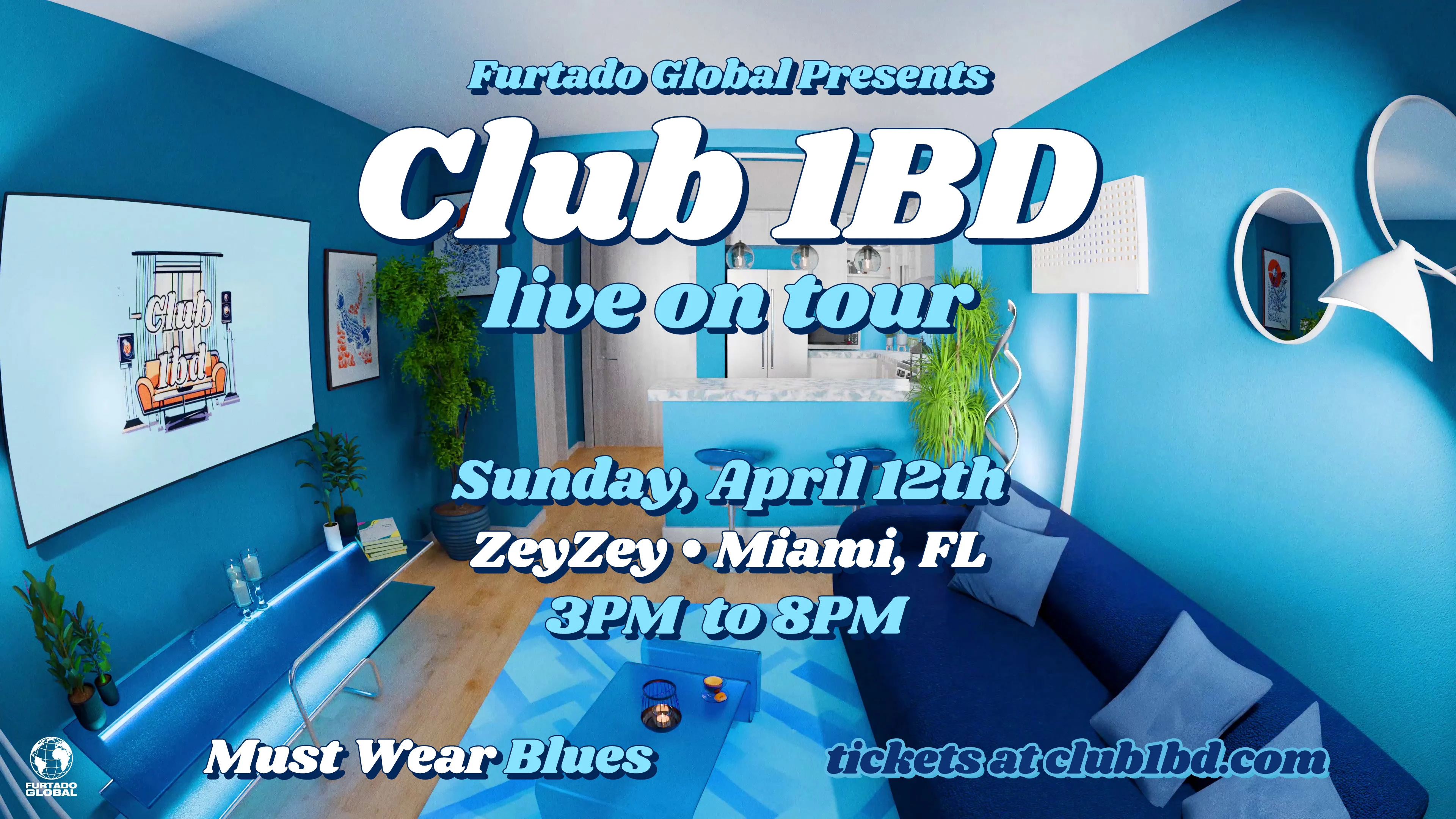 Furtado Global Presents: Club 1bd — Live On Tour Cover