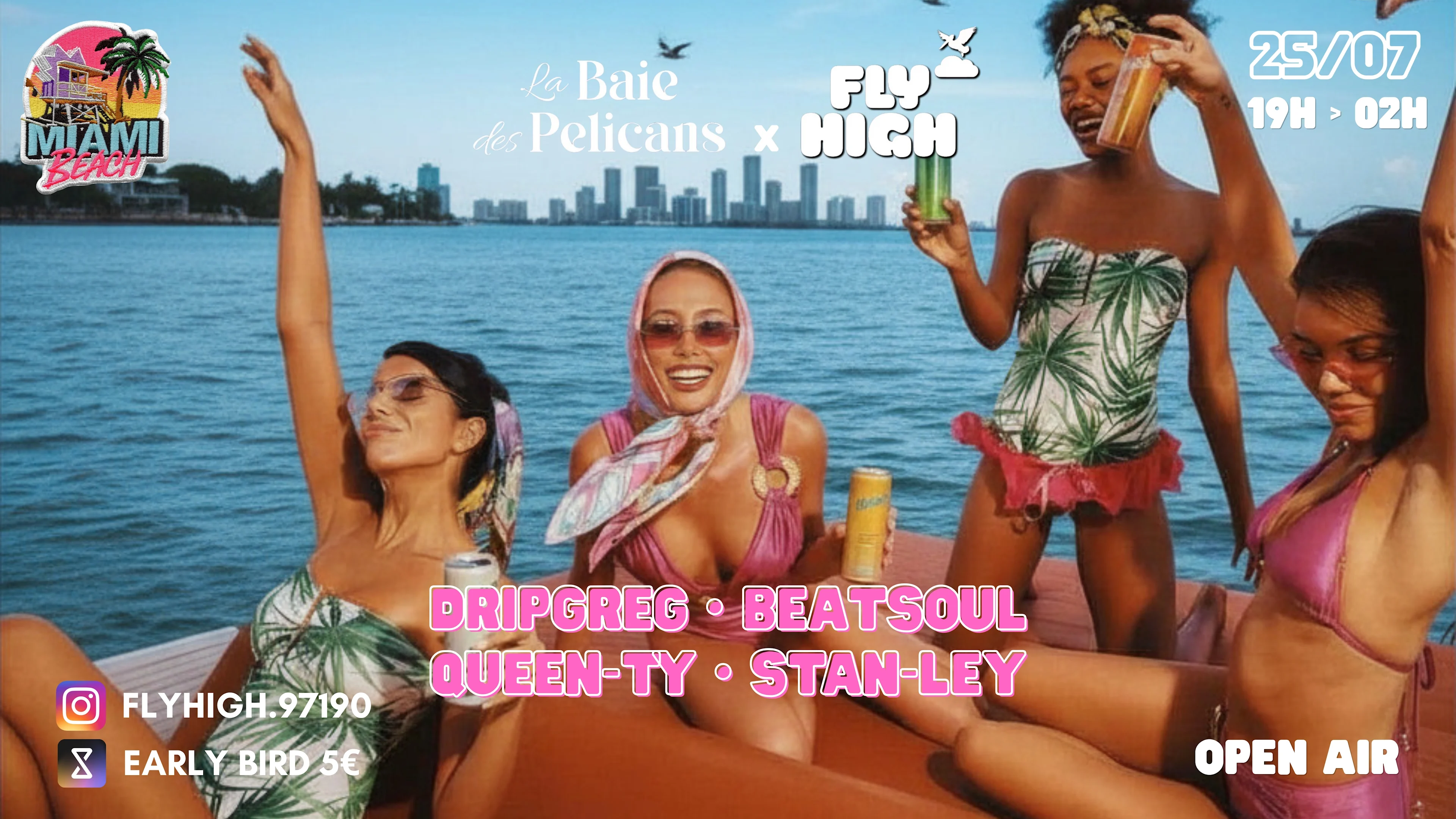 Fly High | Miami Beach Cover