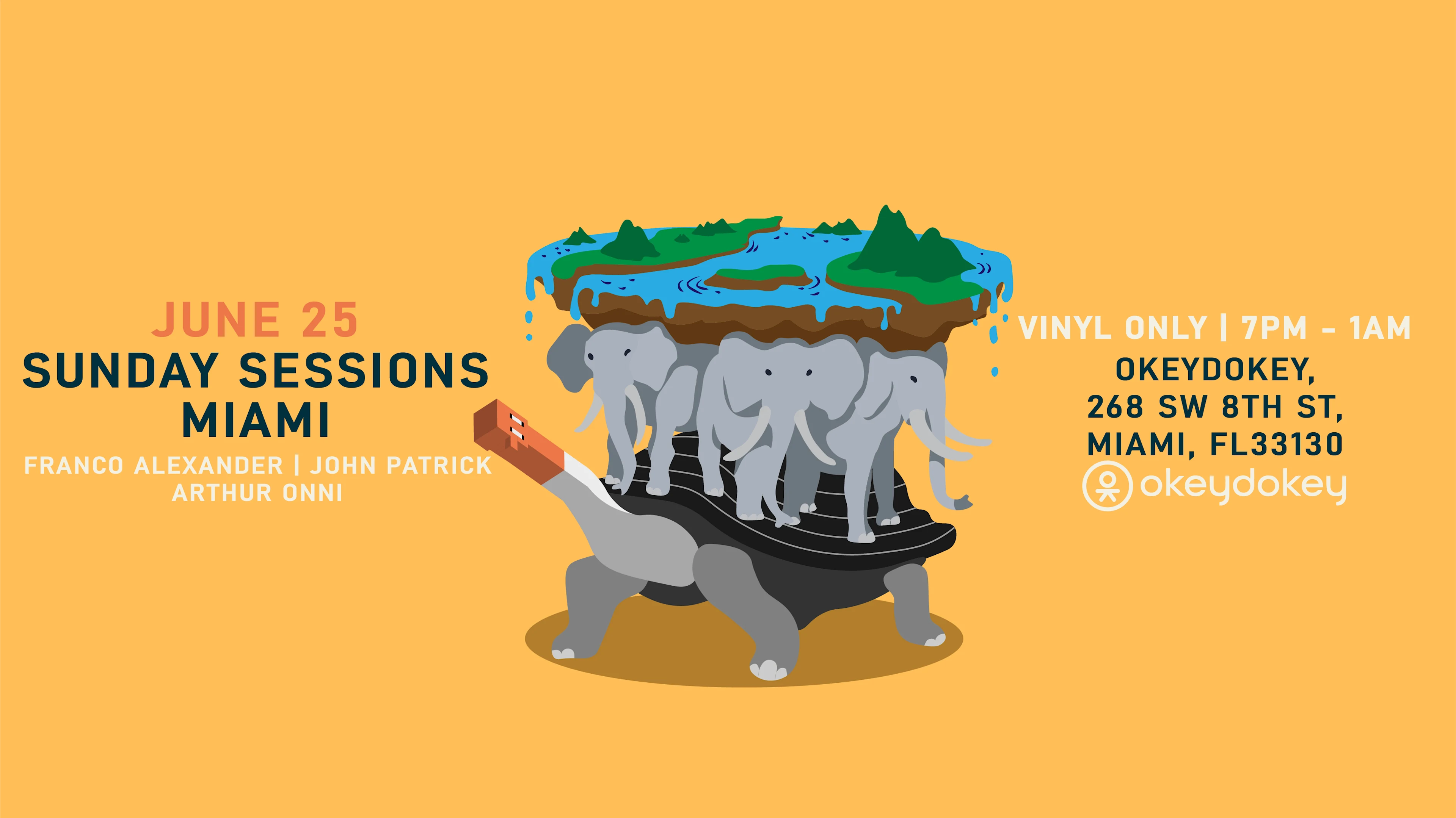 Sunday Sessions Miami (Vinyl Only) #6 Cover