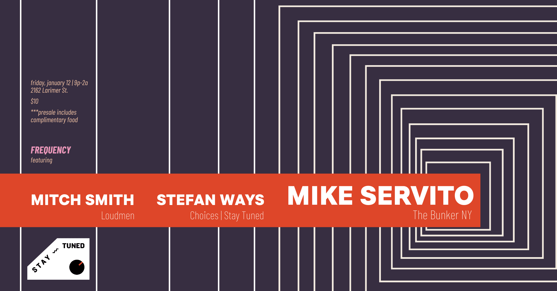 Frequency W/ Mike Servito, Stefan Ways, Mitch Smith Cover