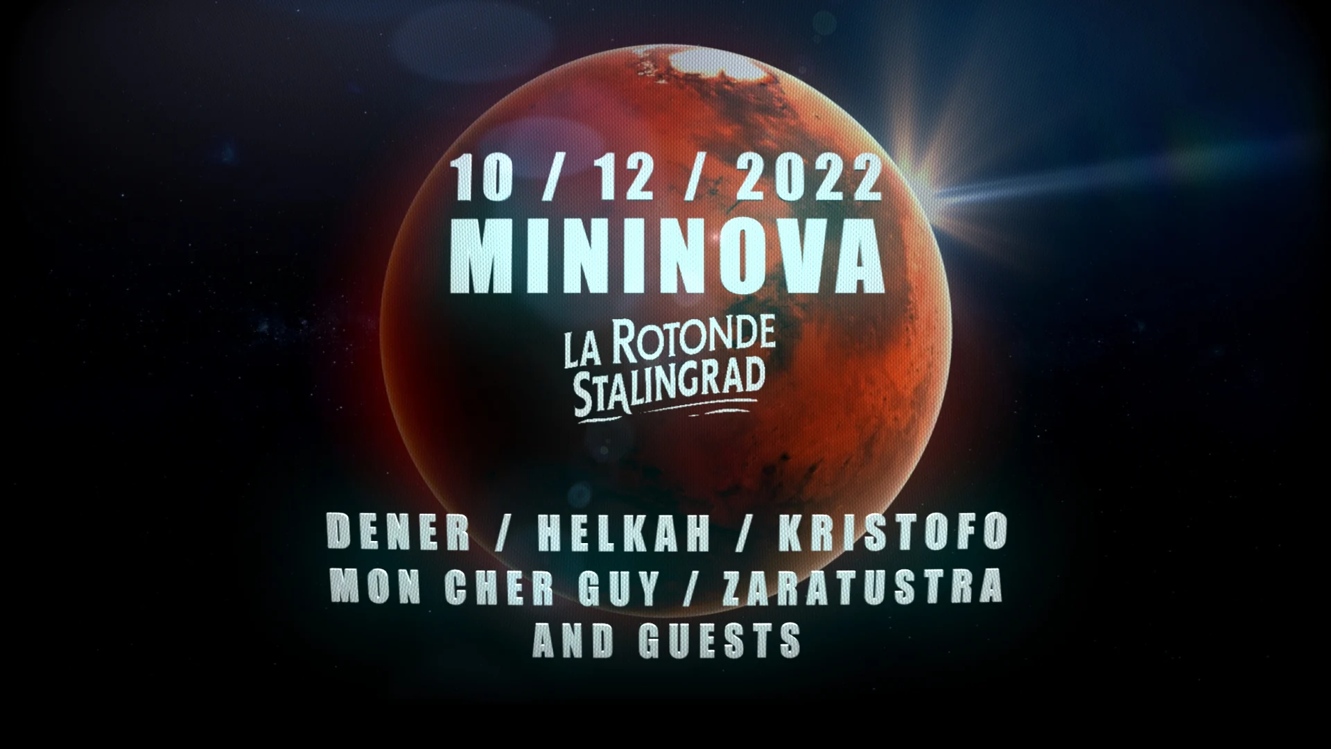 Mininova @ La Rotonde Cover
