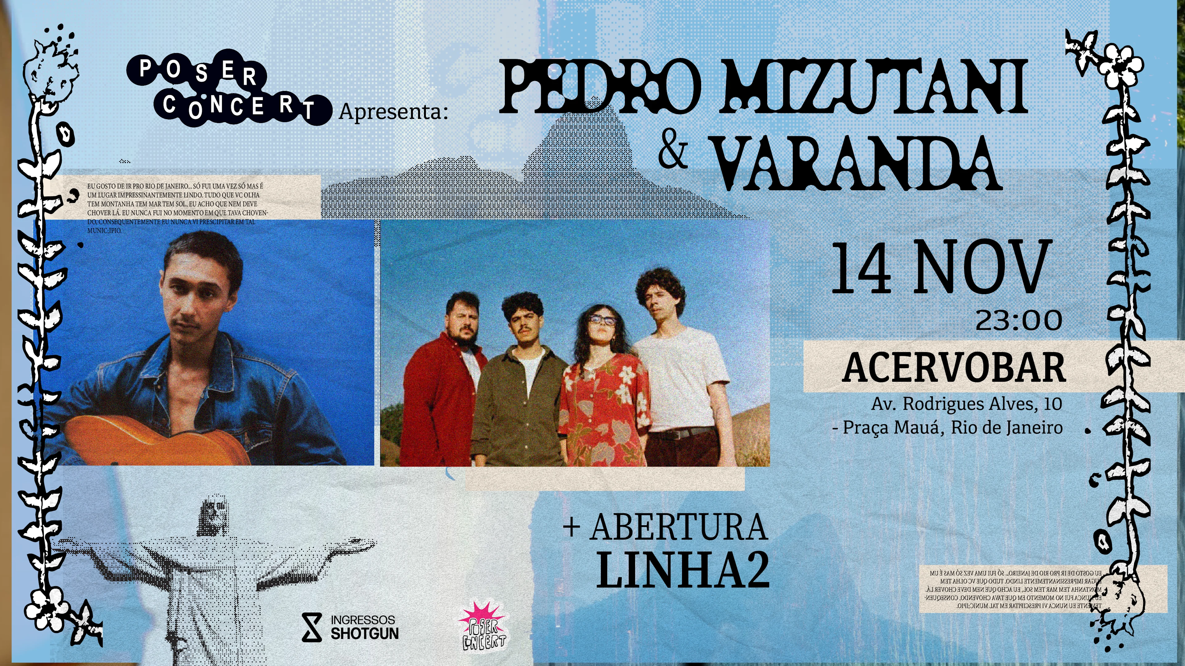 Varanda + Pedro Mizutani - 14/11 No Rio De Janeiro Cover