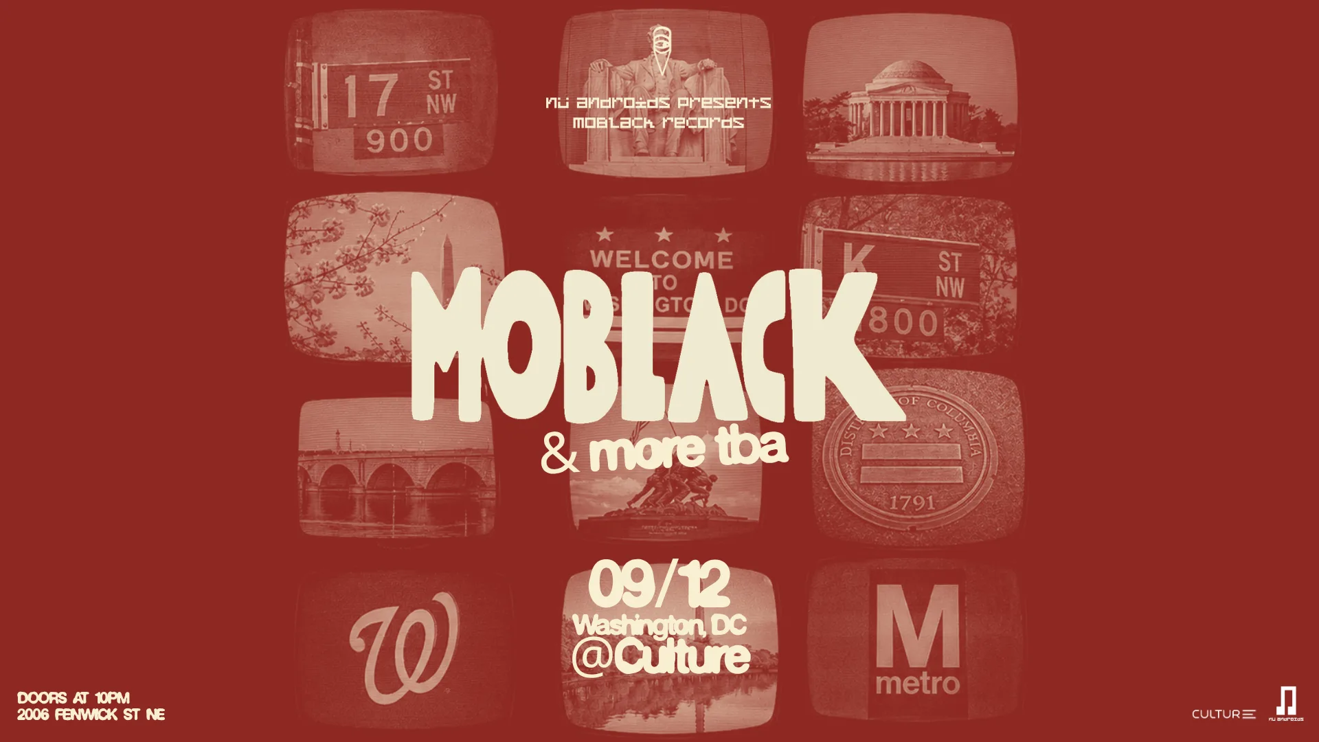 Nü Androids Presents: Moblack Cover