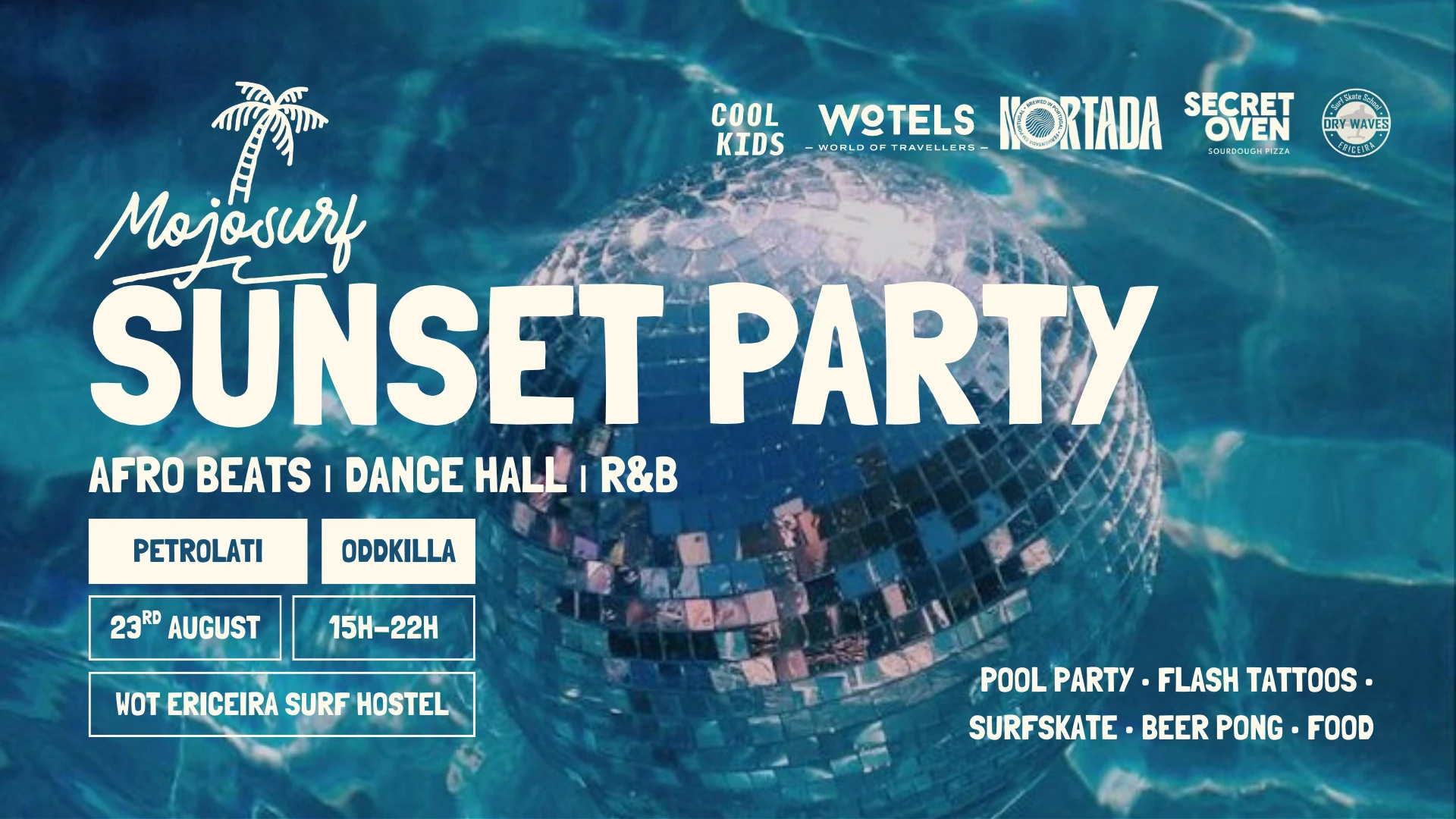 Mojosurf Sunset Party @Ericeira Cover