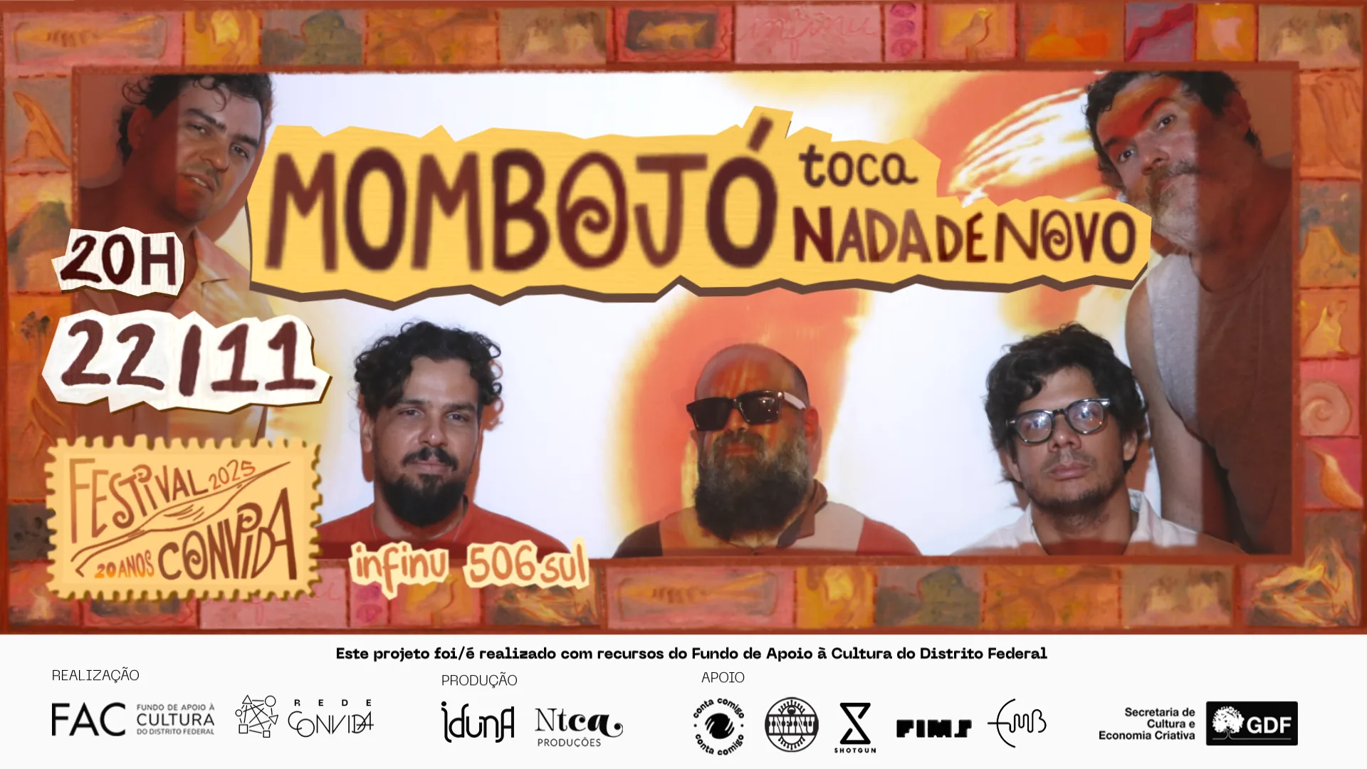 Festival Convida Apresenta Mombojó Toca Nada De Novo Cover