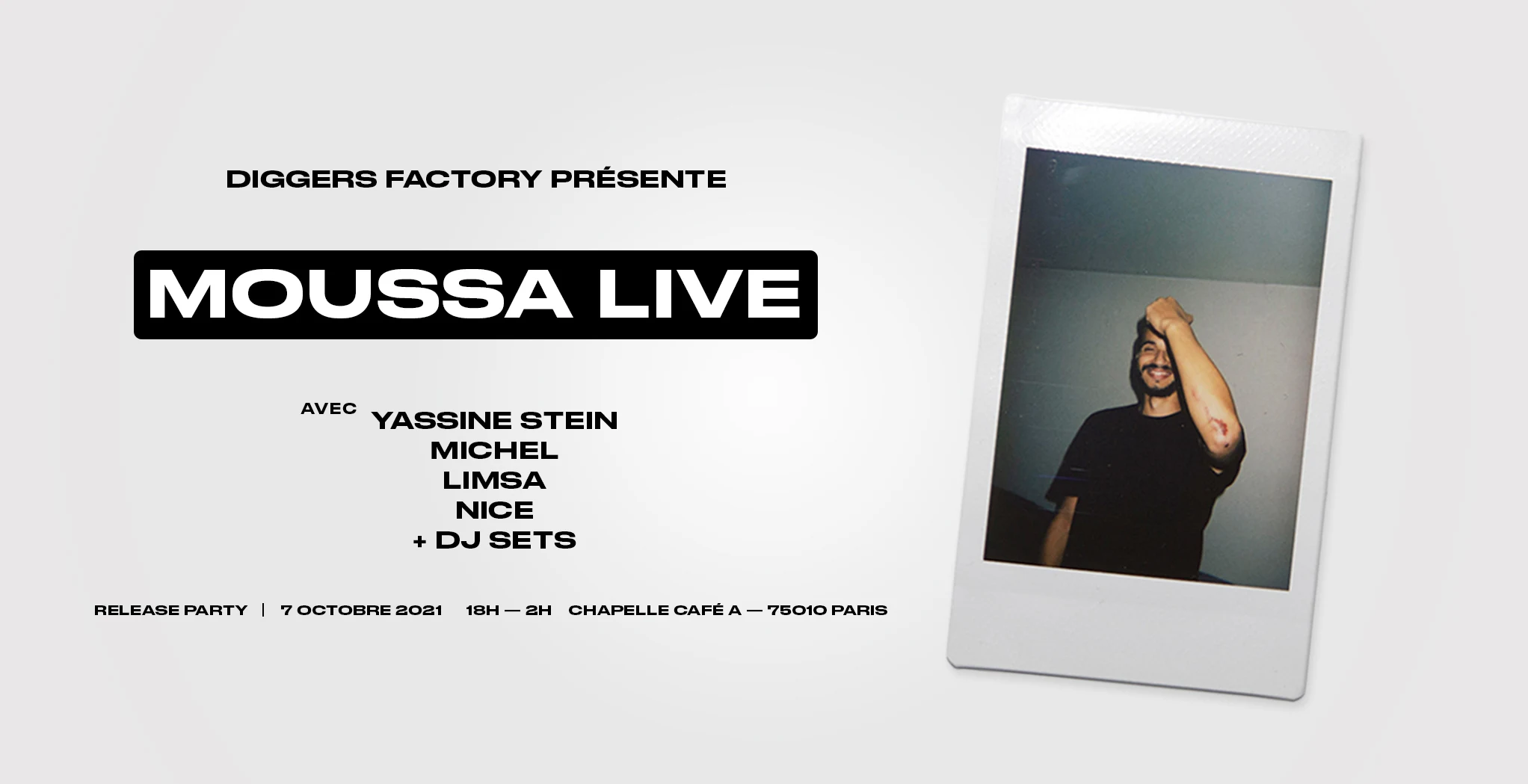 Moussa Release Party Cover