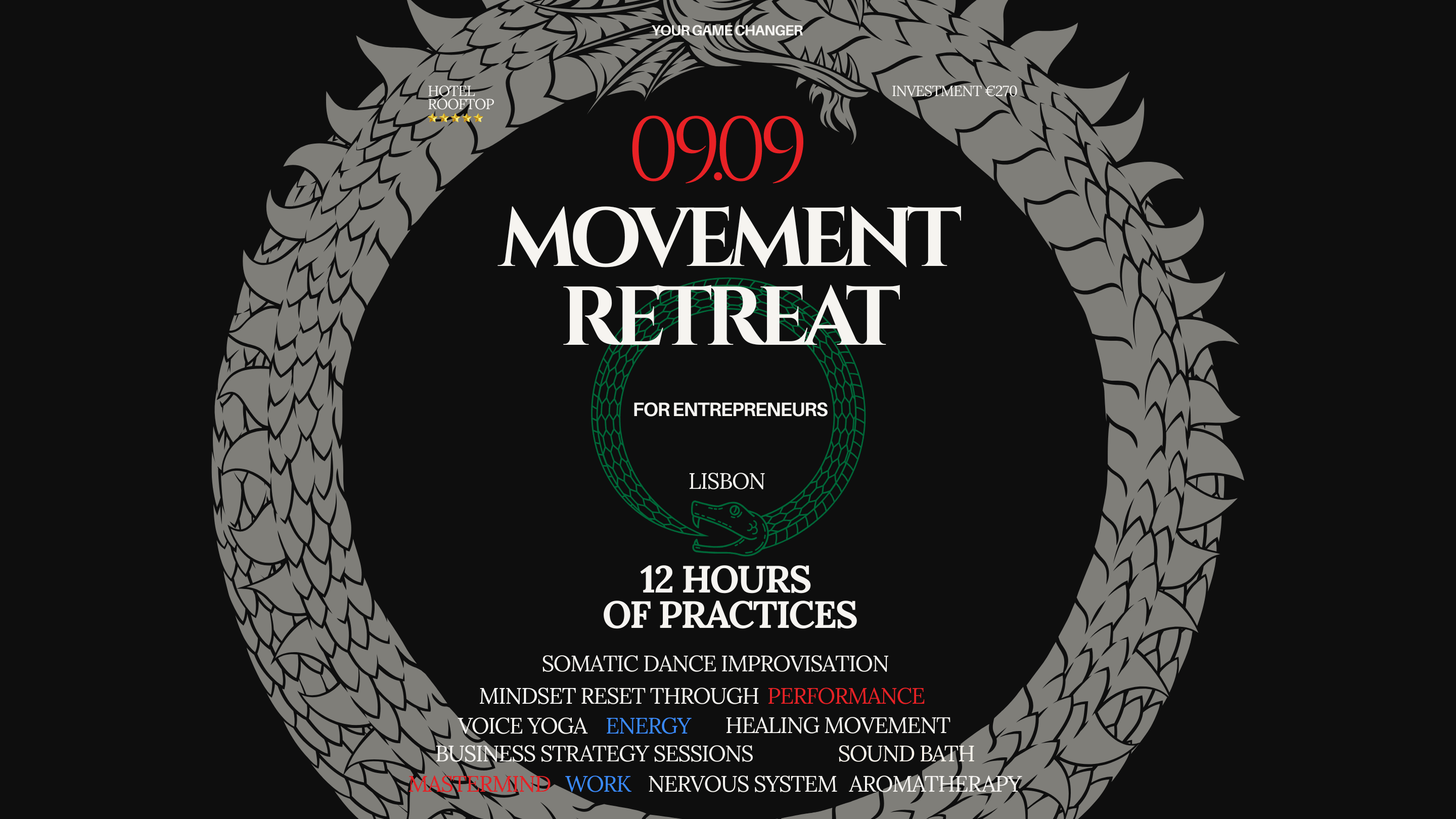 Movement Retreat For Entrepreneurs 'reset Your Mindset' Cover