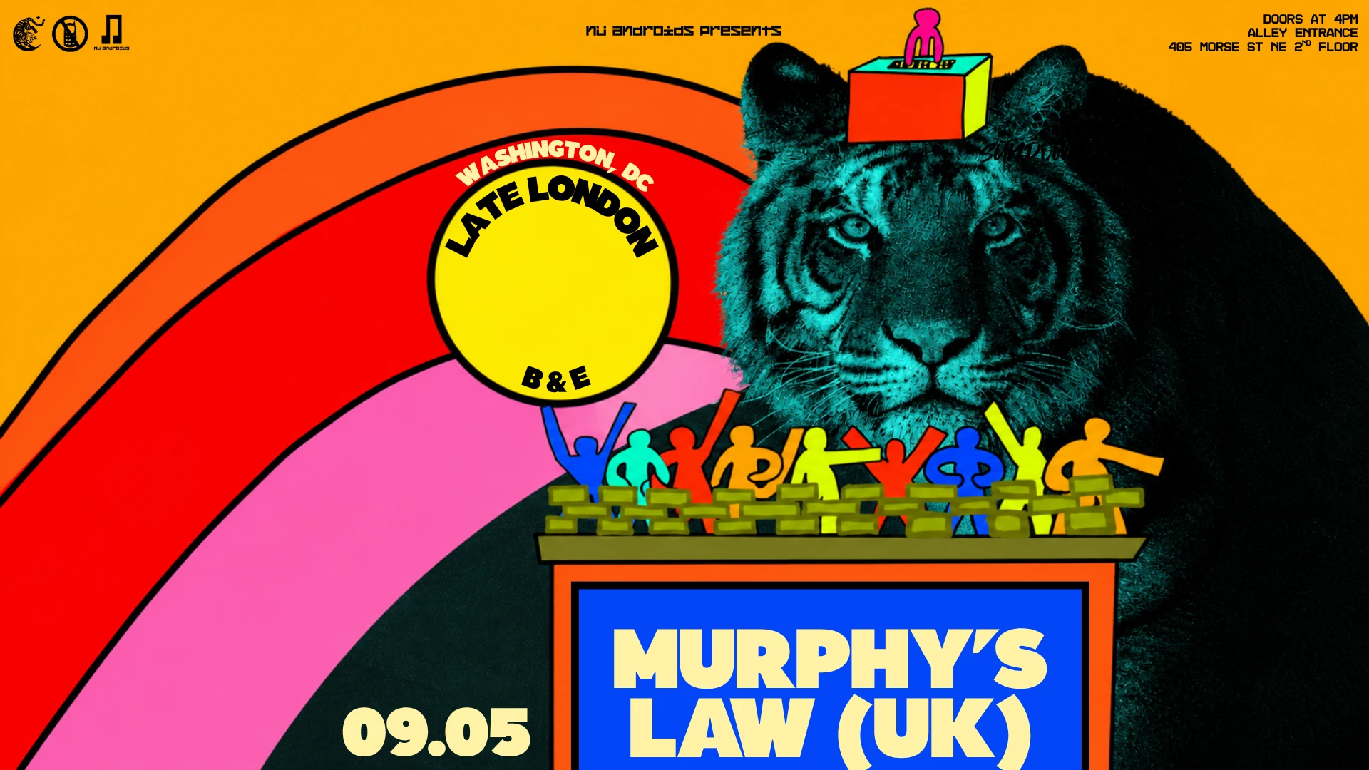 Nü Androids Presents Sündown: Murphy's Law Cover