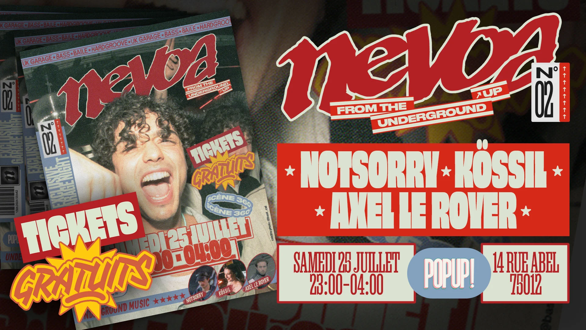 Nevoa.02 : Notsorry, Kössil, Axel Le Royer Cover