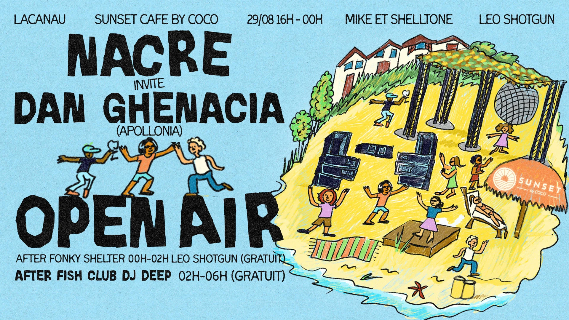 Nacre Open Air :  Dan Ghenacia Cover
