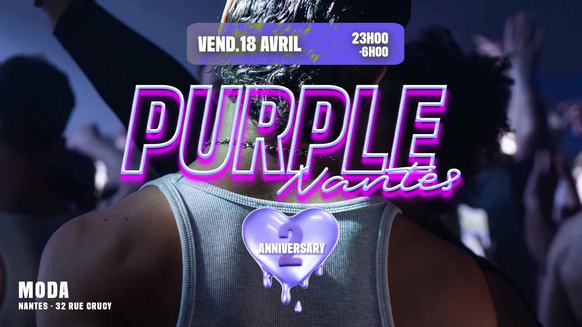 La Purple Nantes - 2 Year Anniversary Cover