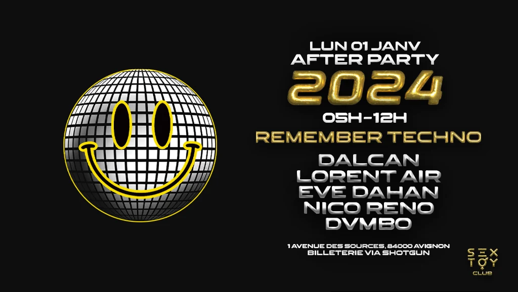 Big After Party 2024 - Start 05h00 ! Cover