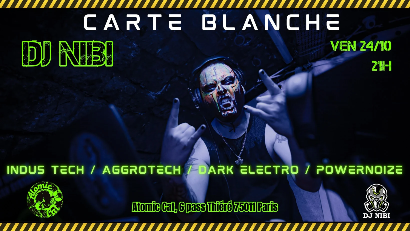 Dj Set Nibi Indus Tech  Aggrotech  Dark Electro  Powernoize Cover