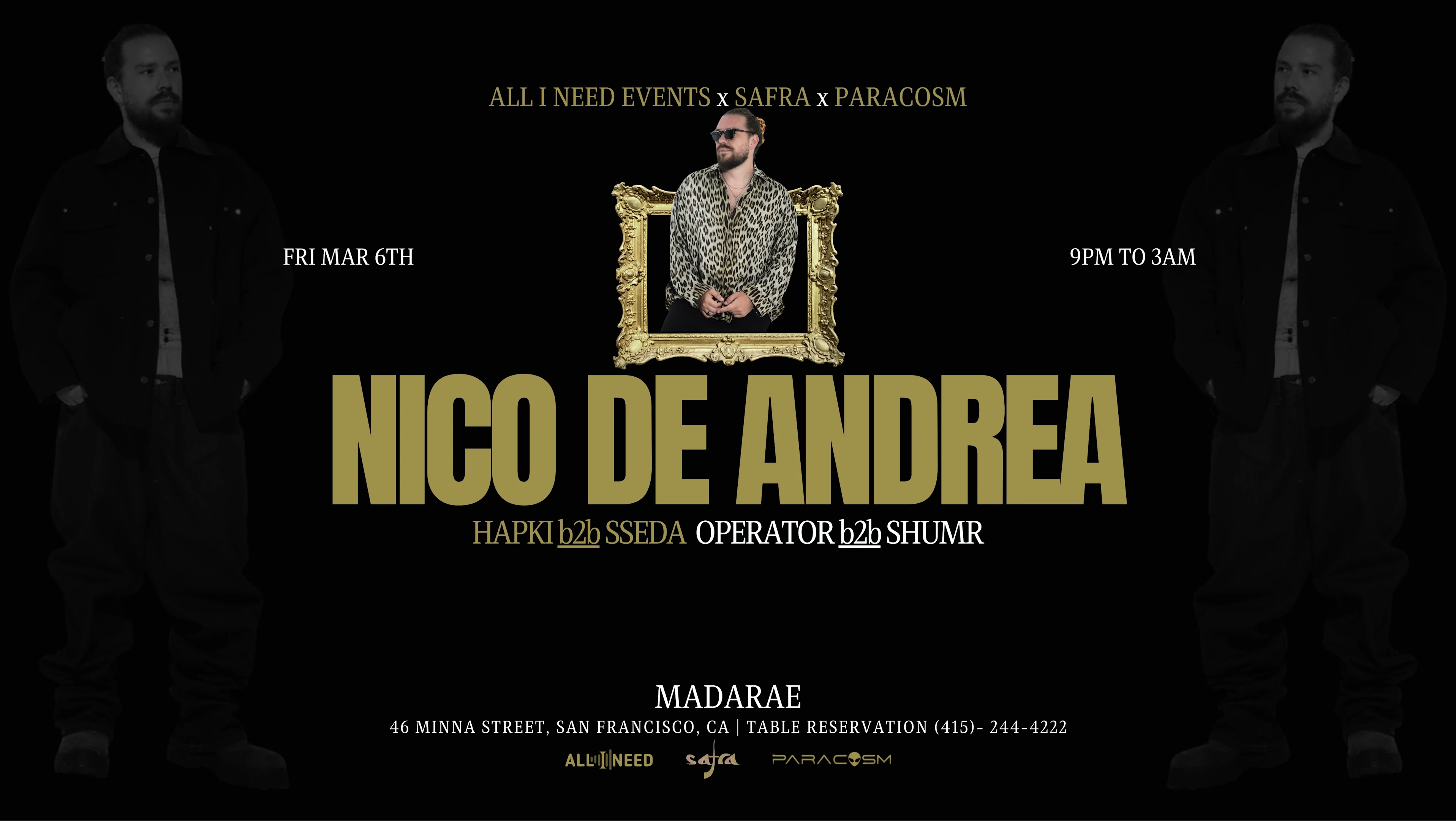 Nico De Andrea (Afro House) At Madarae Cover