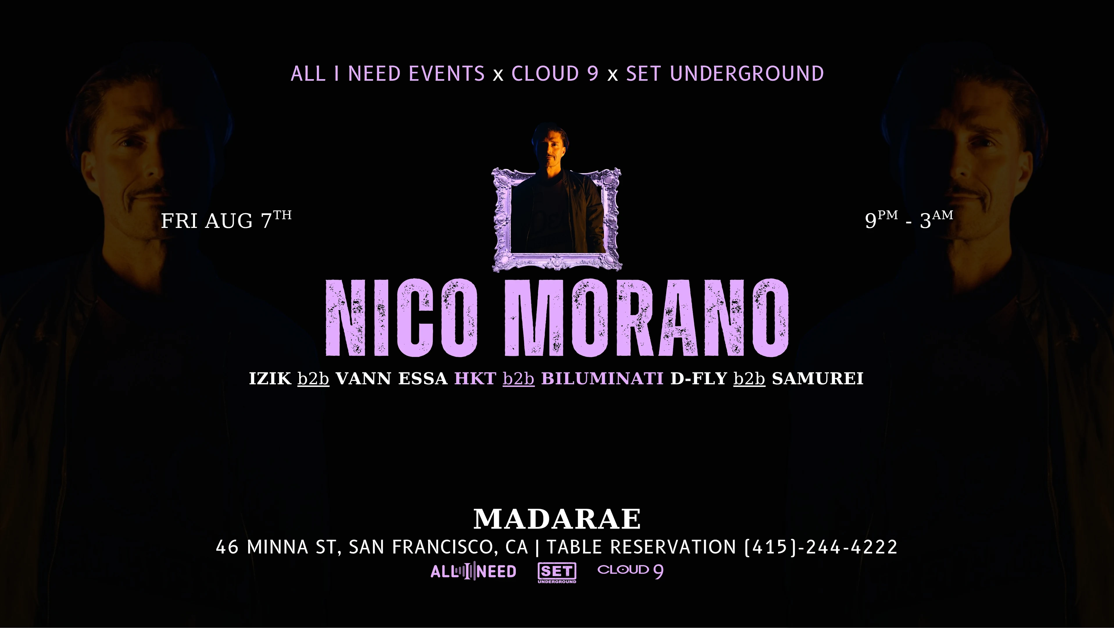 Outside Lands Friday W/ Nico Morano (Afro & Melodic House) Cover