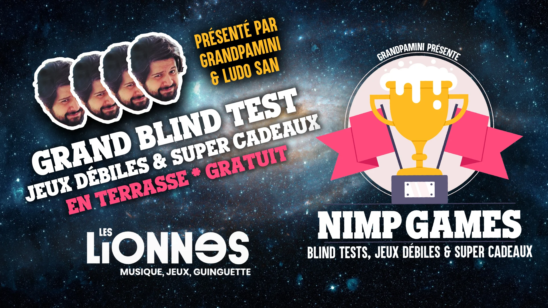 Nimp Games X Les Lionnes Cover