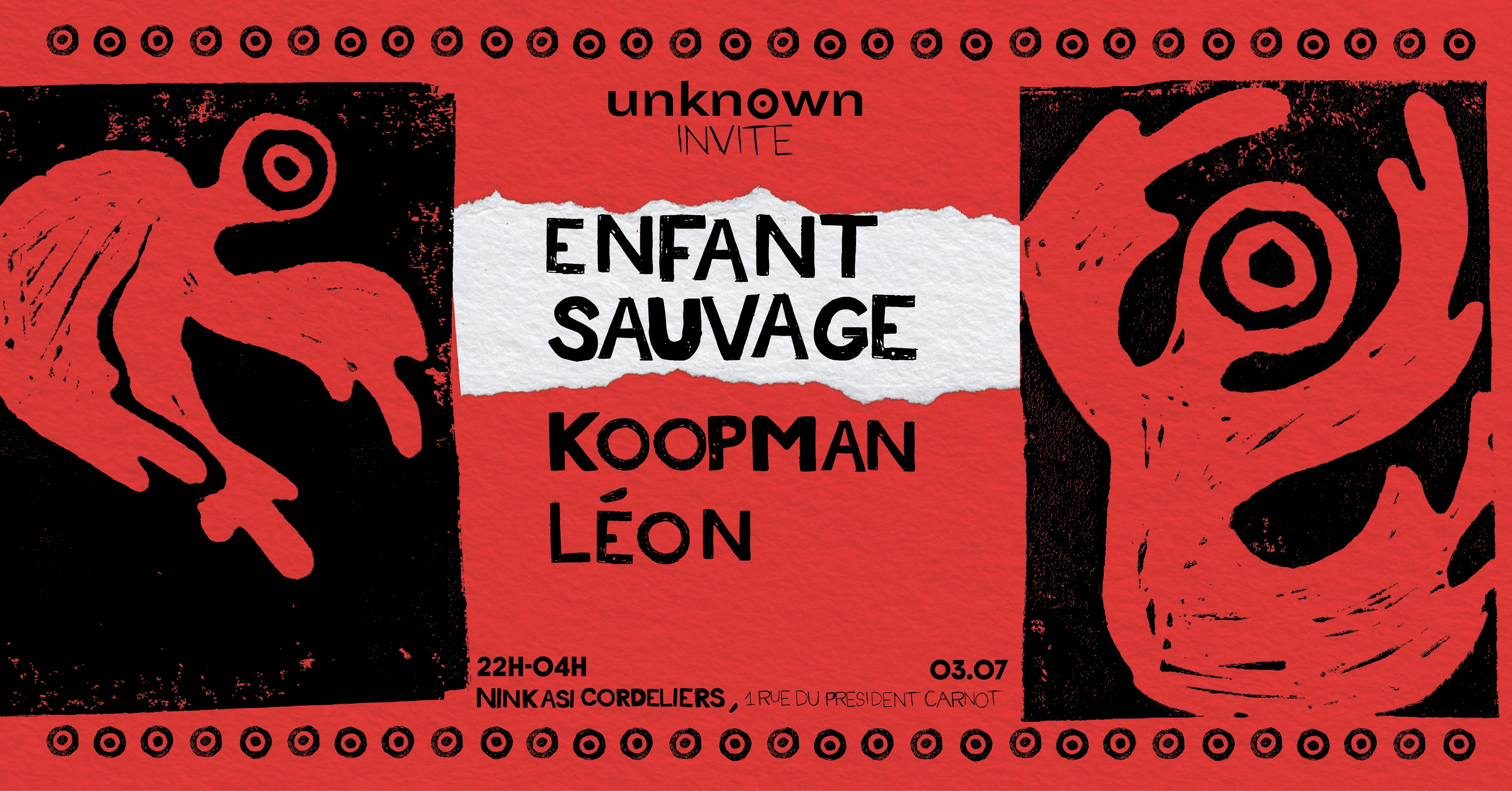 Unknown Inv. Enfant Sauvage, Koopman & Léon Cover