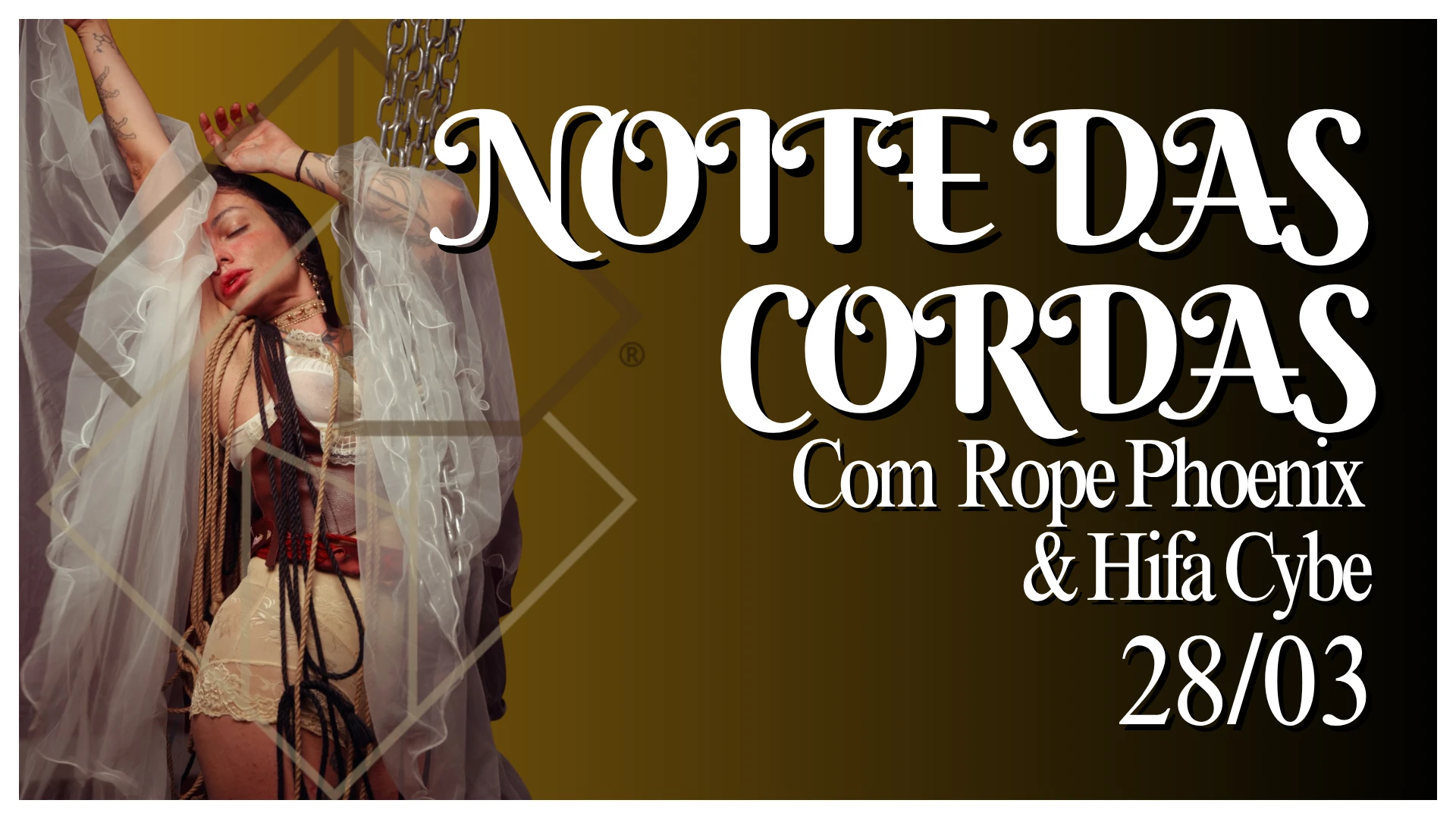 28/03 - Noite Das Cordas: Com Rope Phoenix & Hifa Cybe Cover