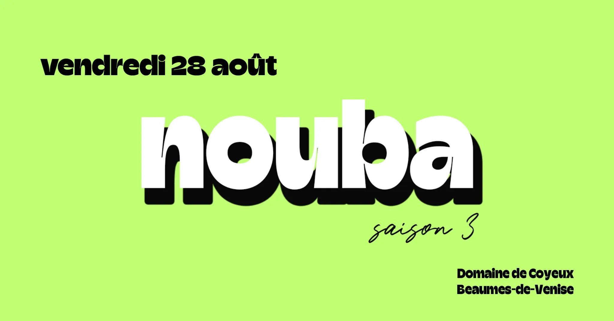 Nouba : Soirée Du 28 Août W/ Two P + Galab Cover
