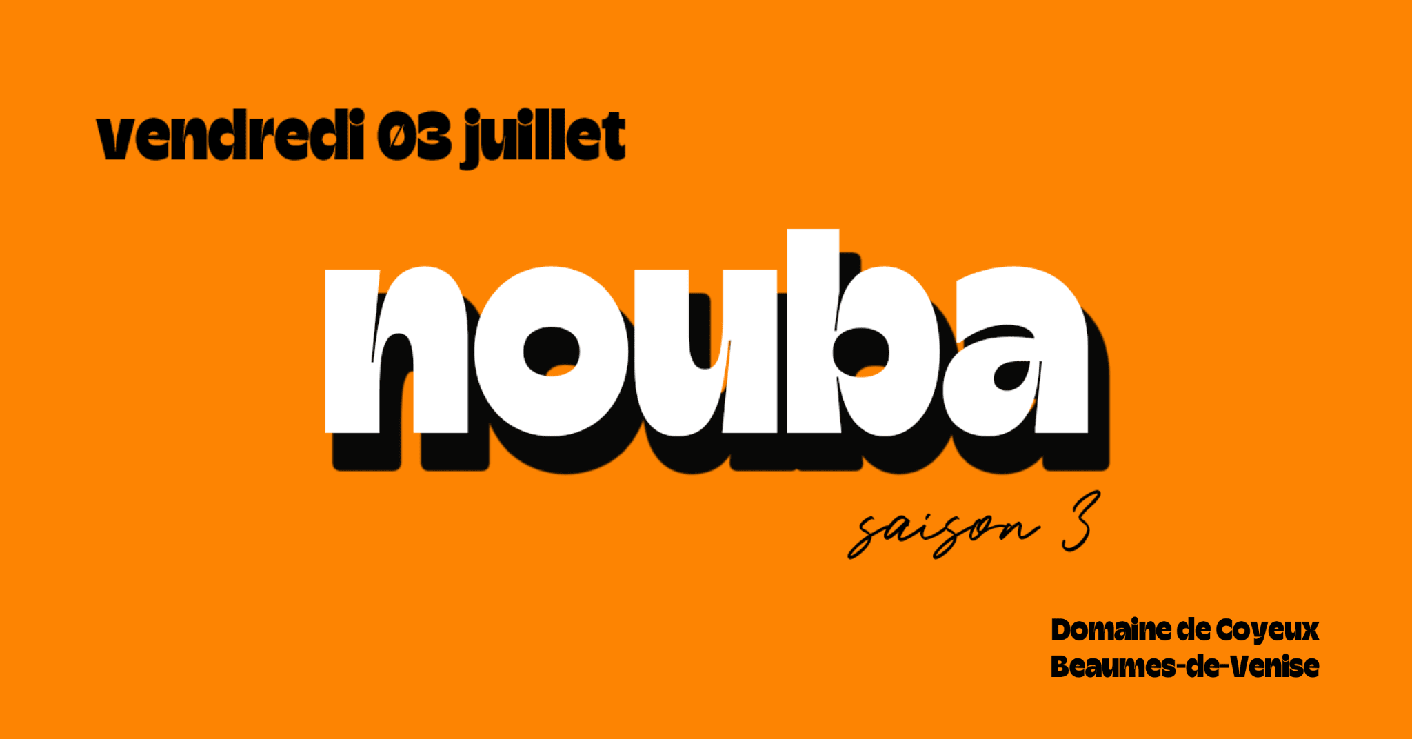 Nouba : Soirée Du 03 Juillet W/ Cami G & Peck Cover