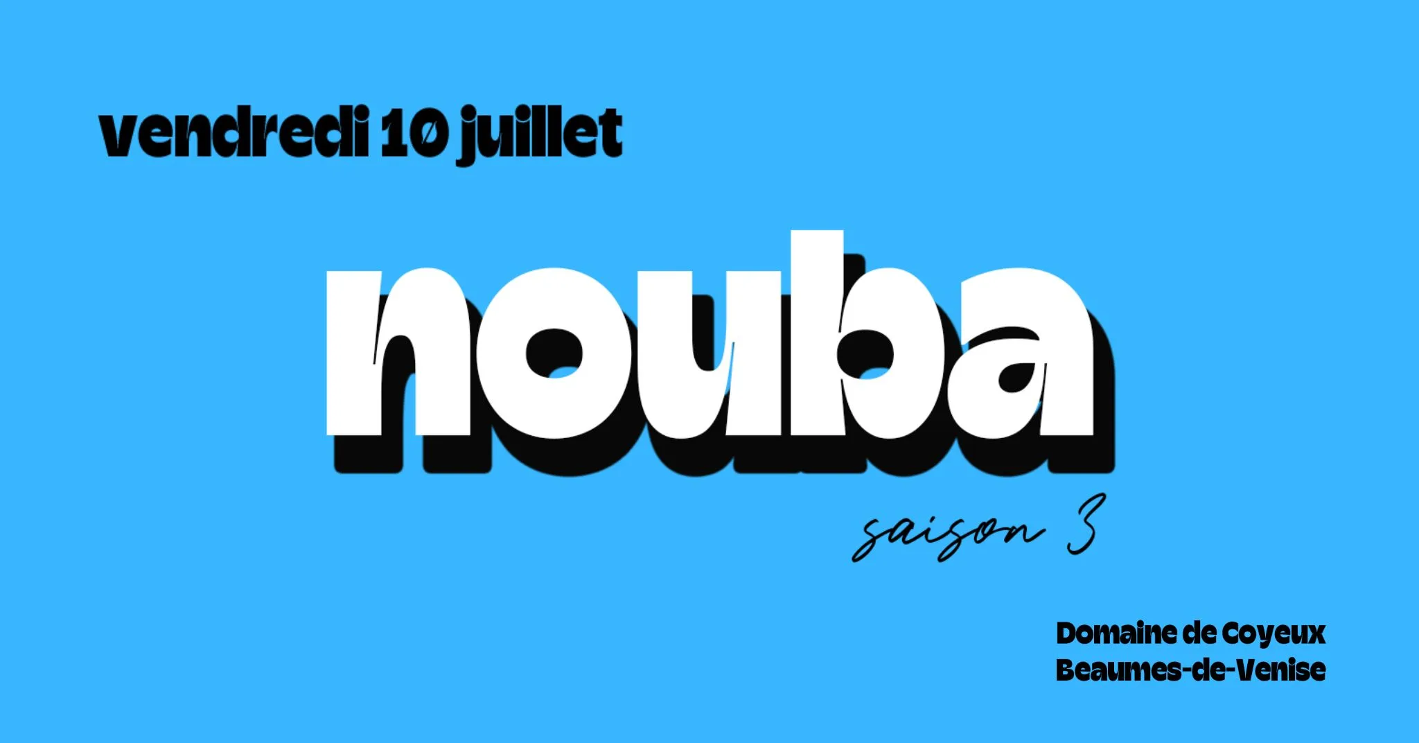 Nouba : Soirée Du 10 Juillet W/ Black Noché & Galab Cover