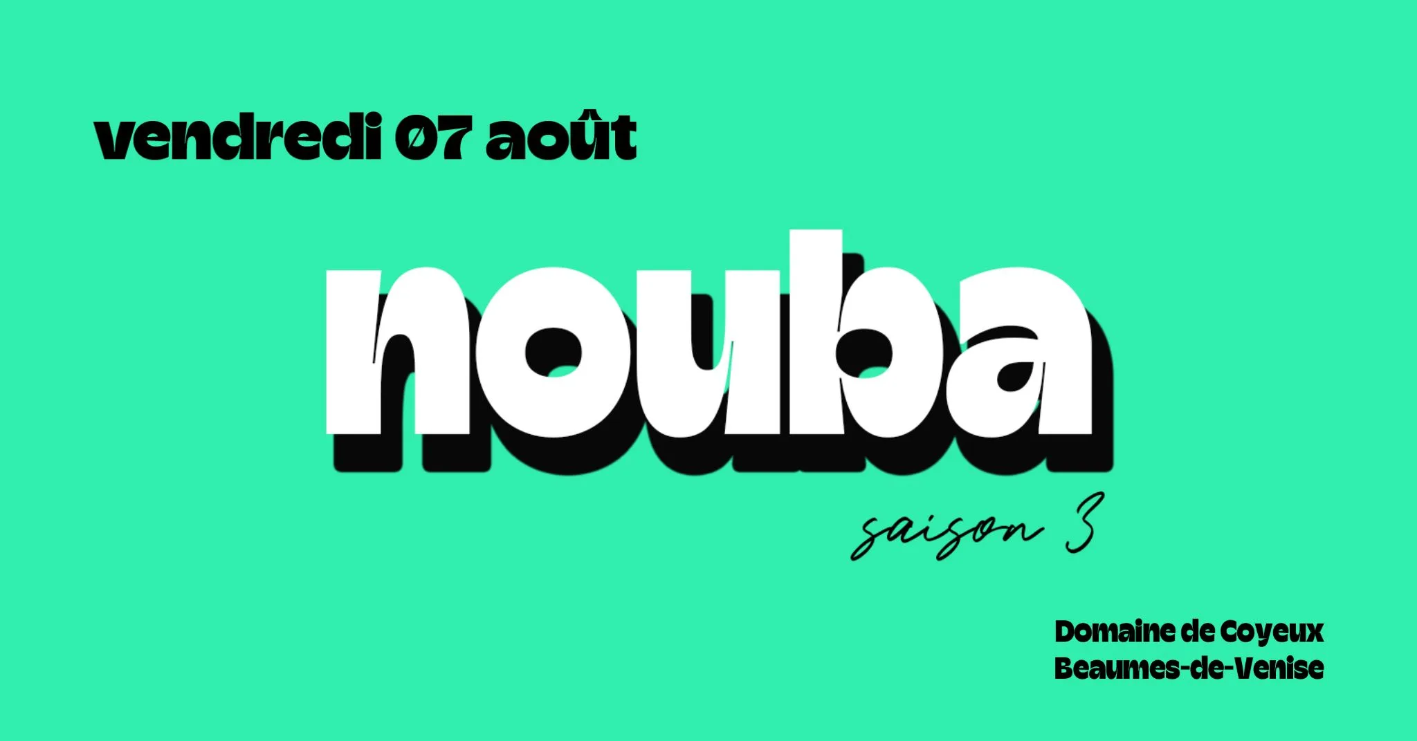 Nouba : Soirée Du 07 Août W/ Max Jausselme + Galab Cover